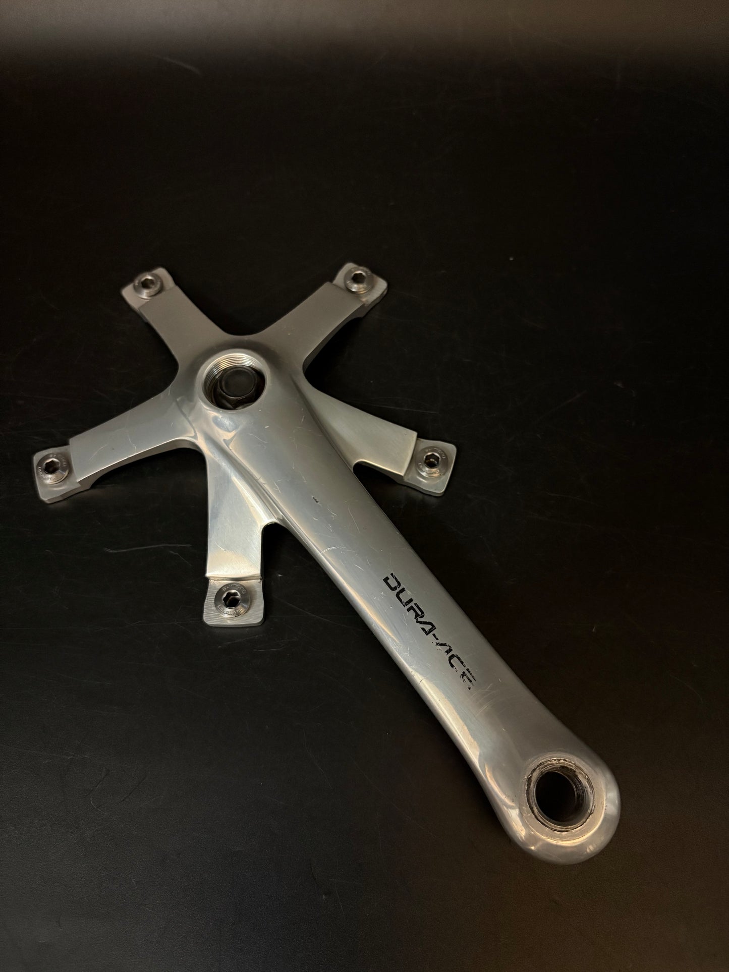 Dura Ace 7600 Cranks Silver 165mm