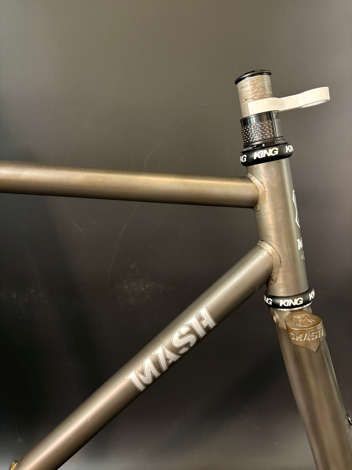 Mash Steel Frameset Raw 55cm