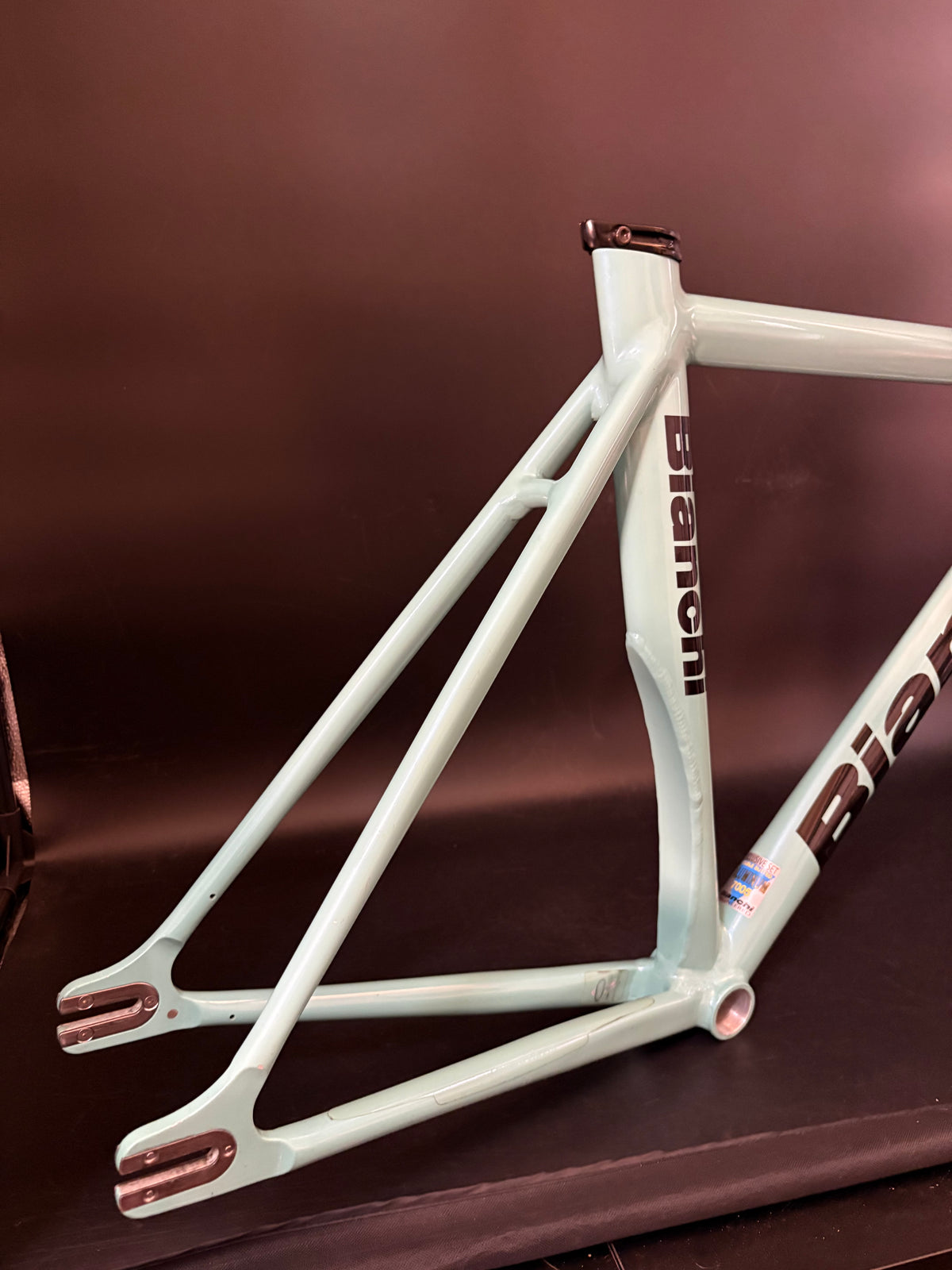 Bianchi Super Pista Frameset Celeste 51cm
