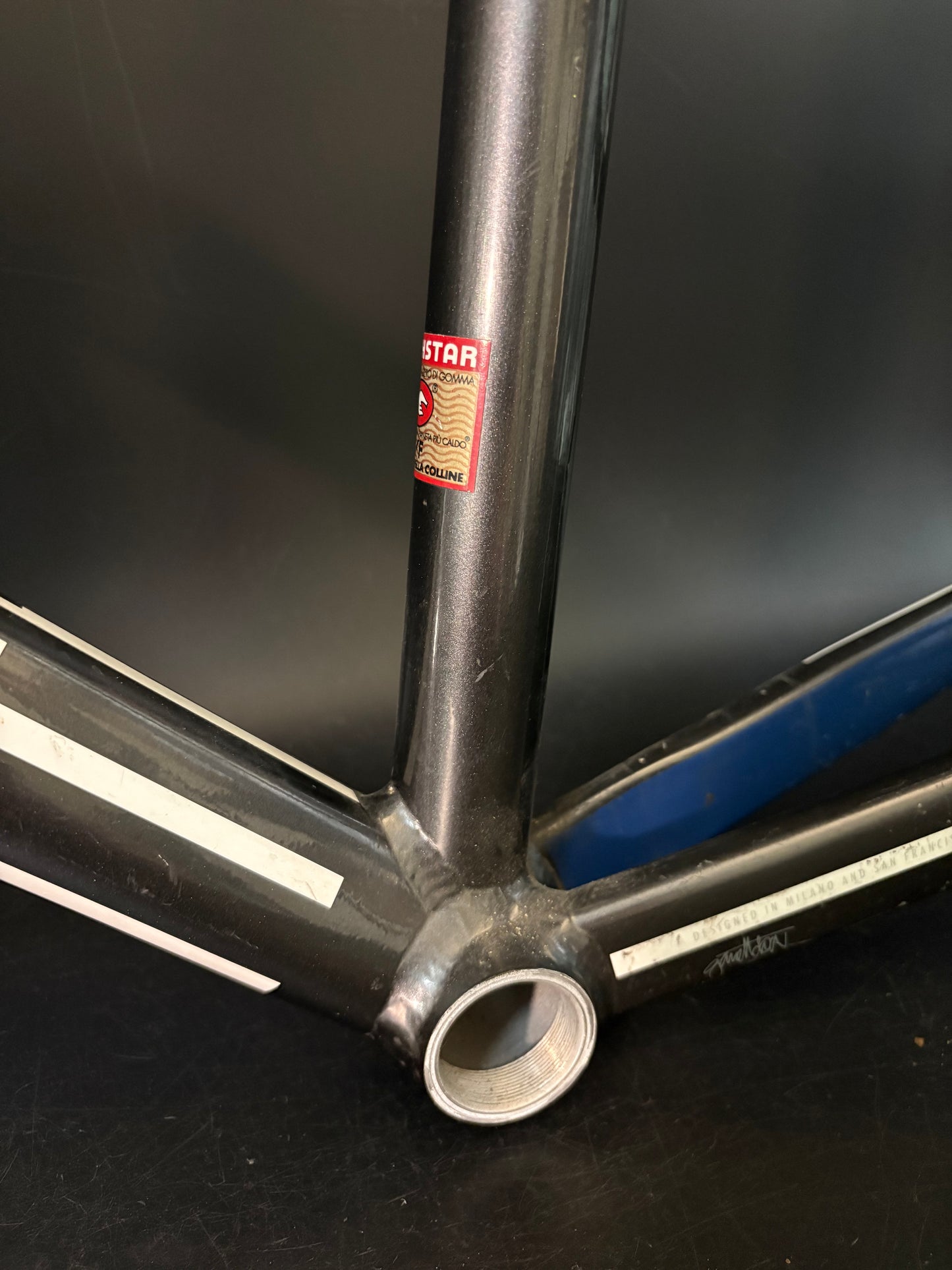 Chas’ Cinelli Mash Parallax Frameset White Prototype 55cm