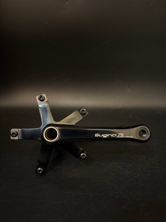 Sugino 75 DD2 Cranks Black 165mn