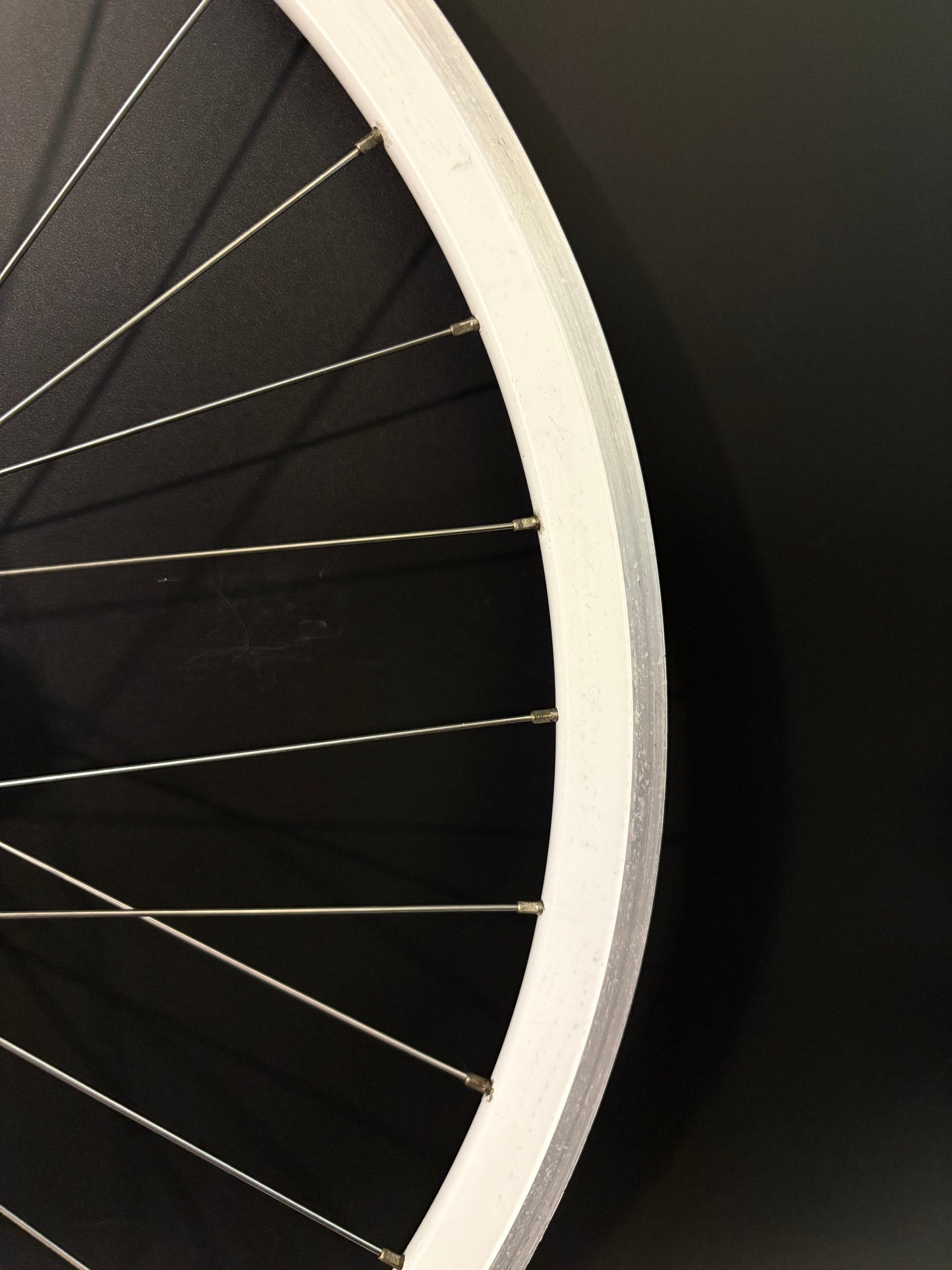 Shroom Components White Machined Wheelset 32h