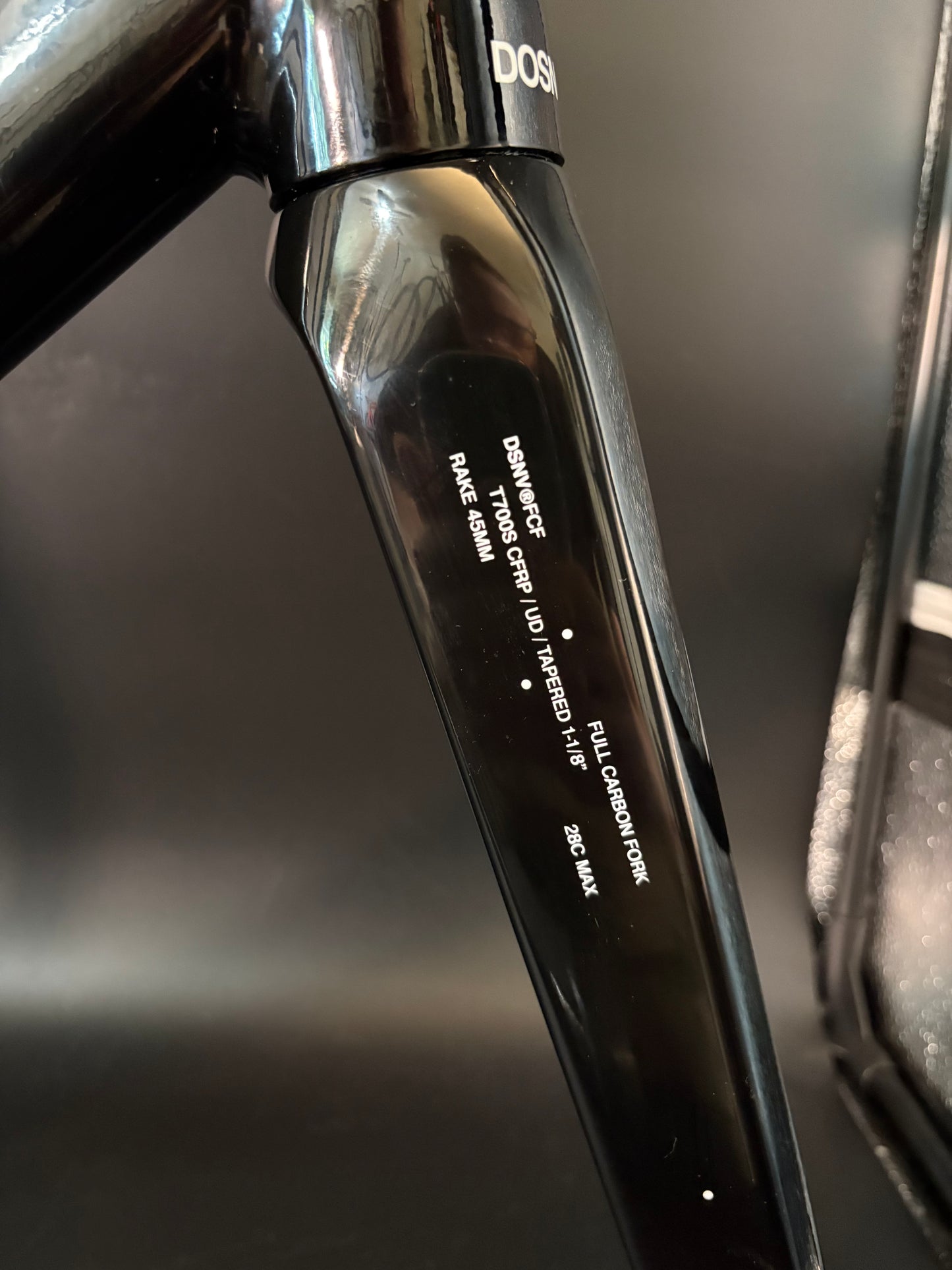 Dosnoventa Los Angeles Frameset Black Medium w/ Carbon Bars + Seatpost