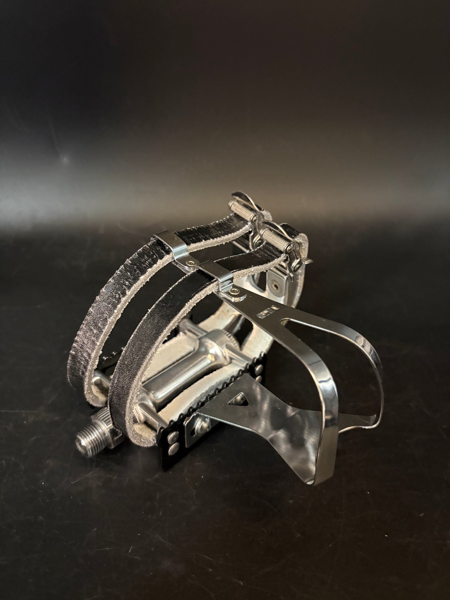 MKS Stream / MKS Leather Double Straps Pedal Setup Black