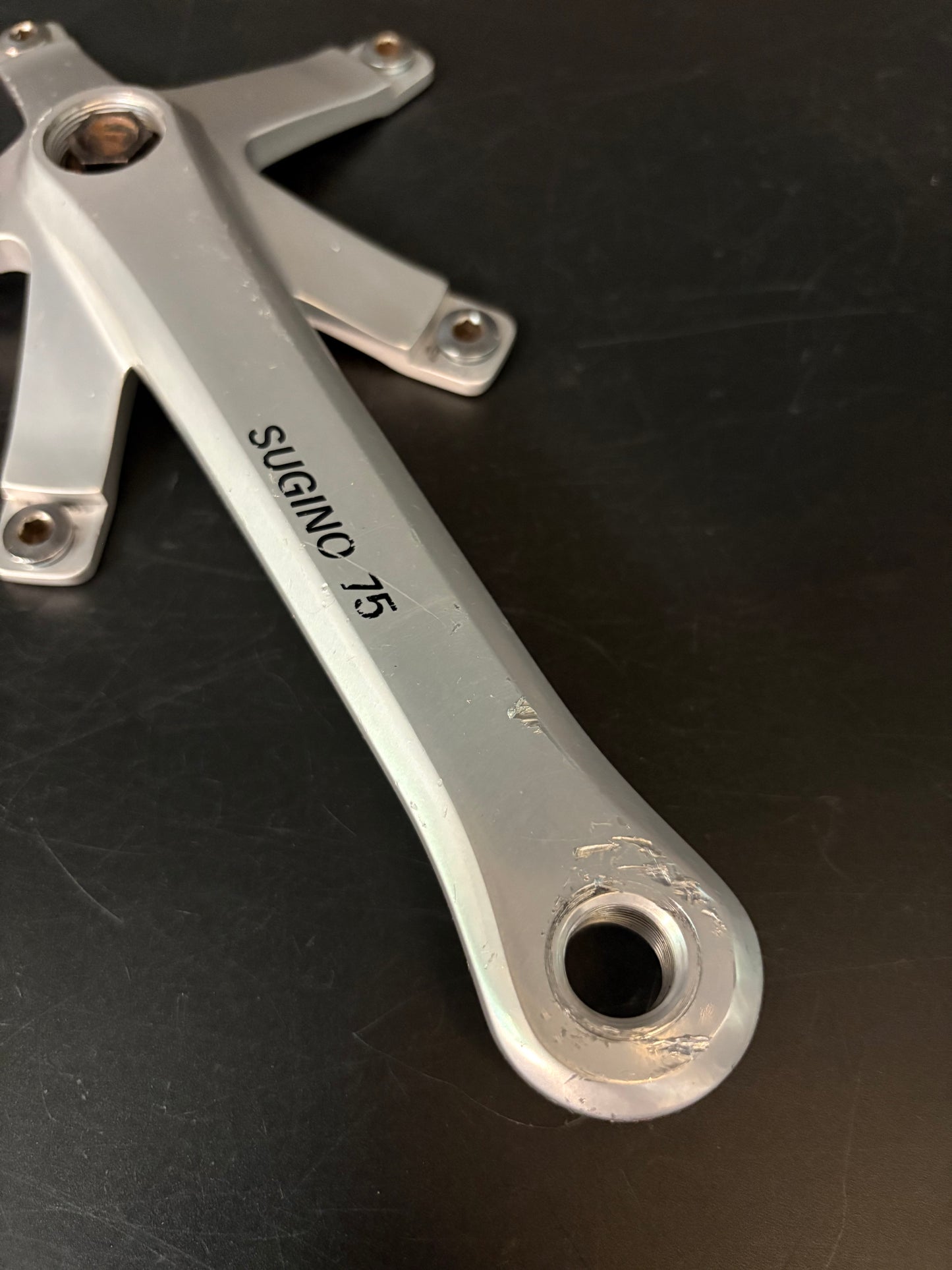 Sugino 75 Cranks Silver 167.5mm