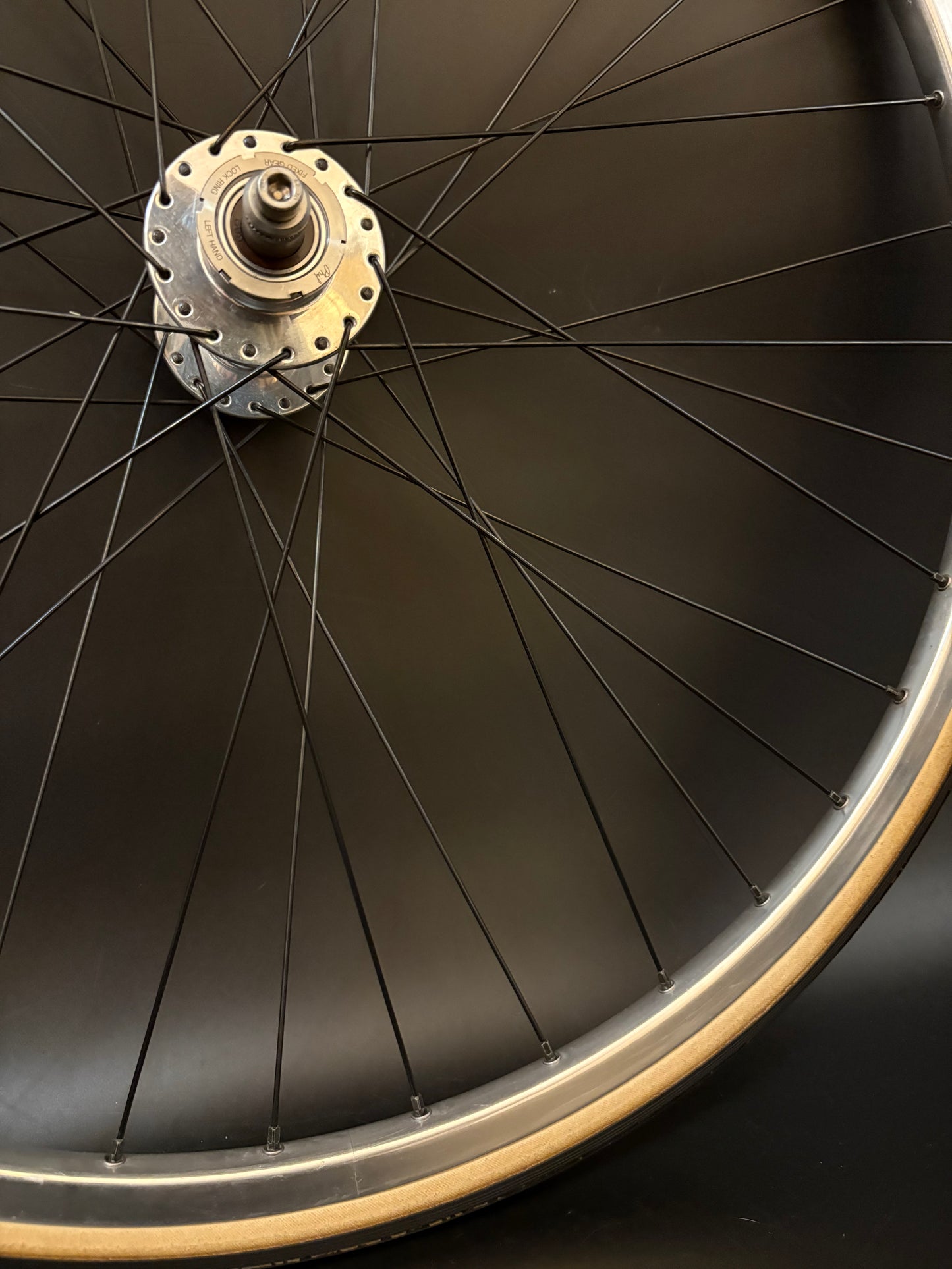 Sun Rims / Phil Wood Wheelset Silver 36h