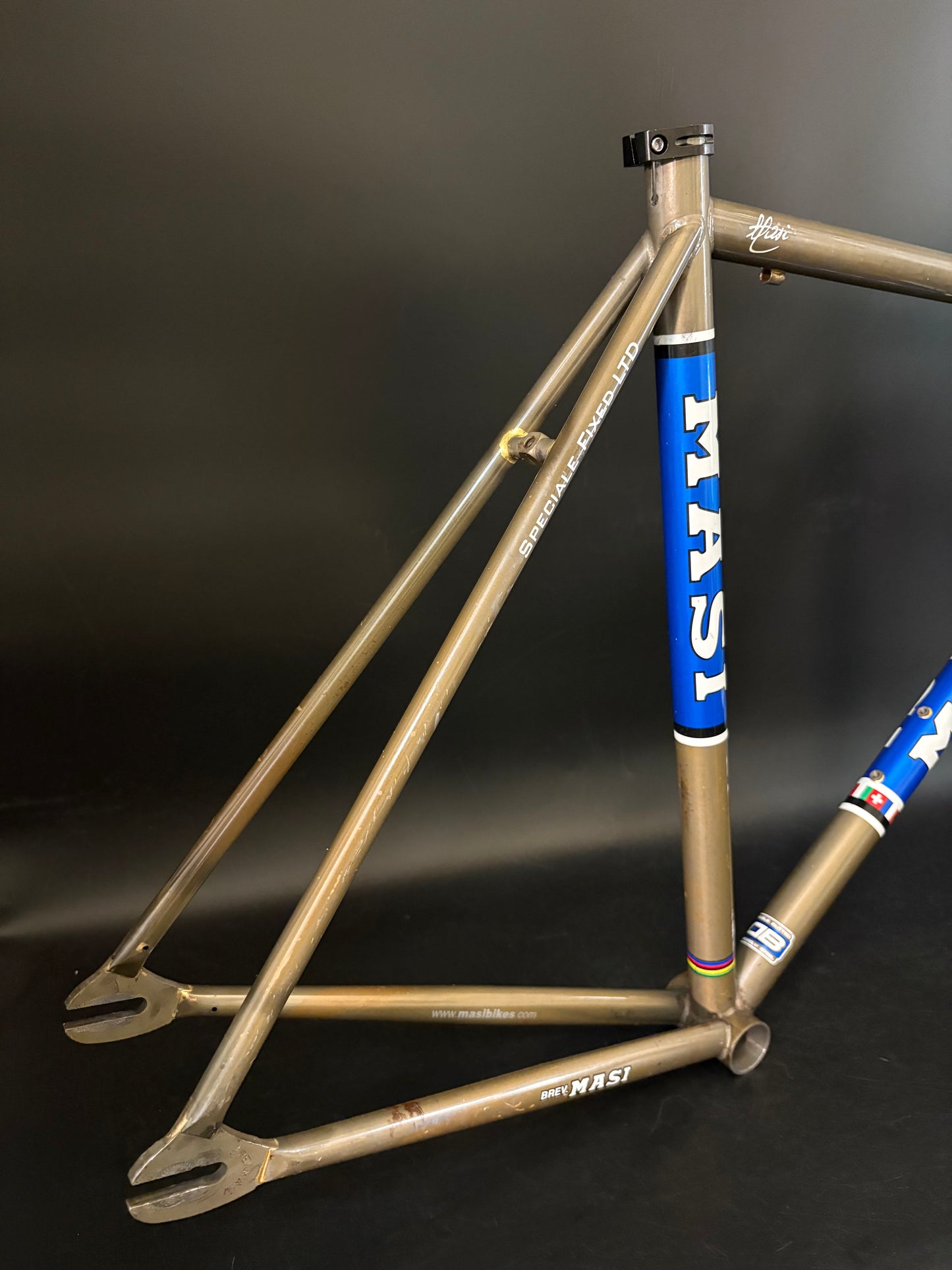 Masi Speciale Fixed LTD Frameset Raw 56cm
