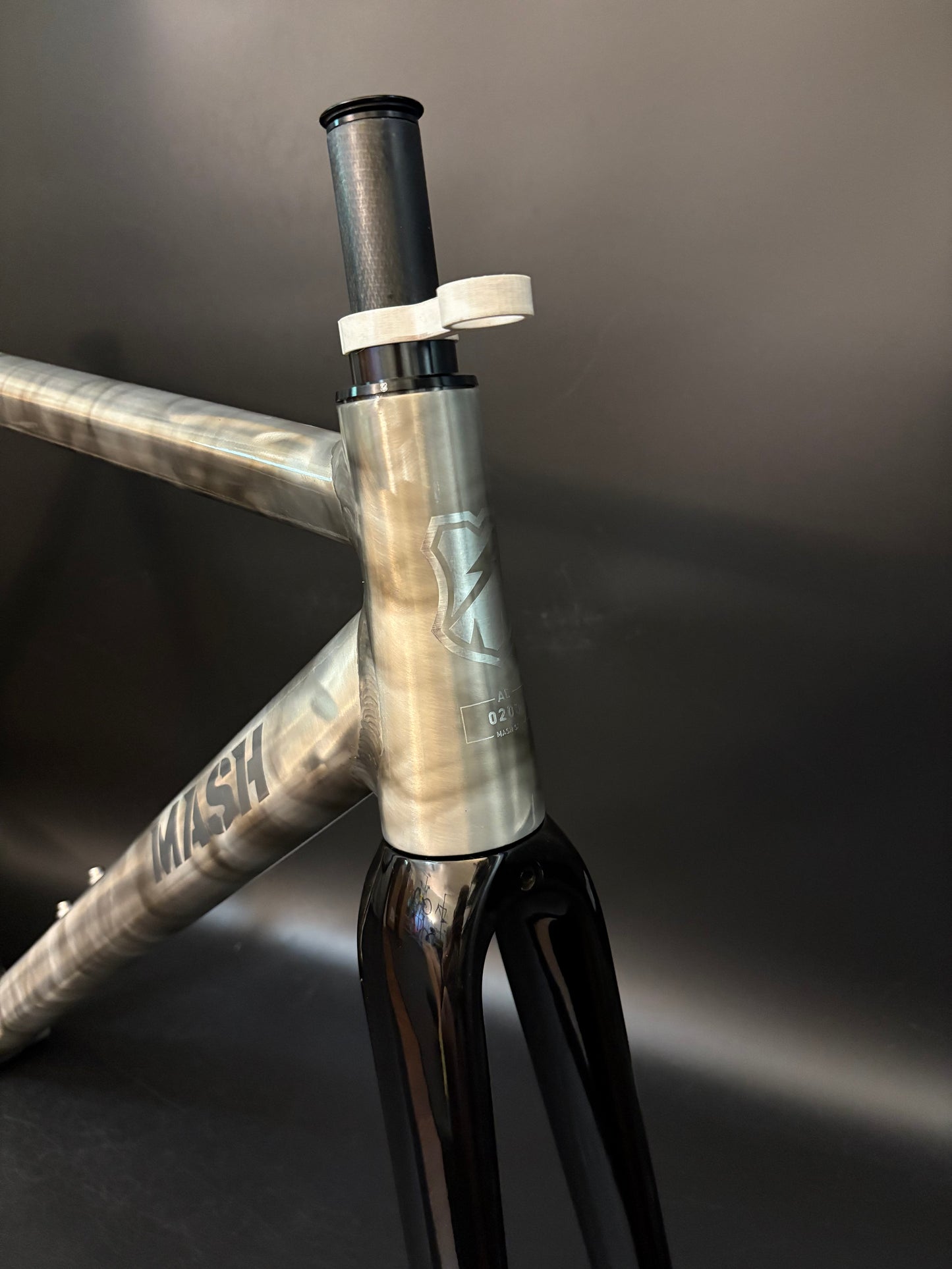 Mash AC-3 Frameset Smoke 56cm L Custom Drilled