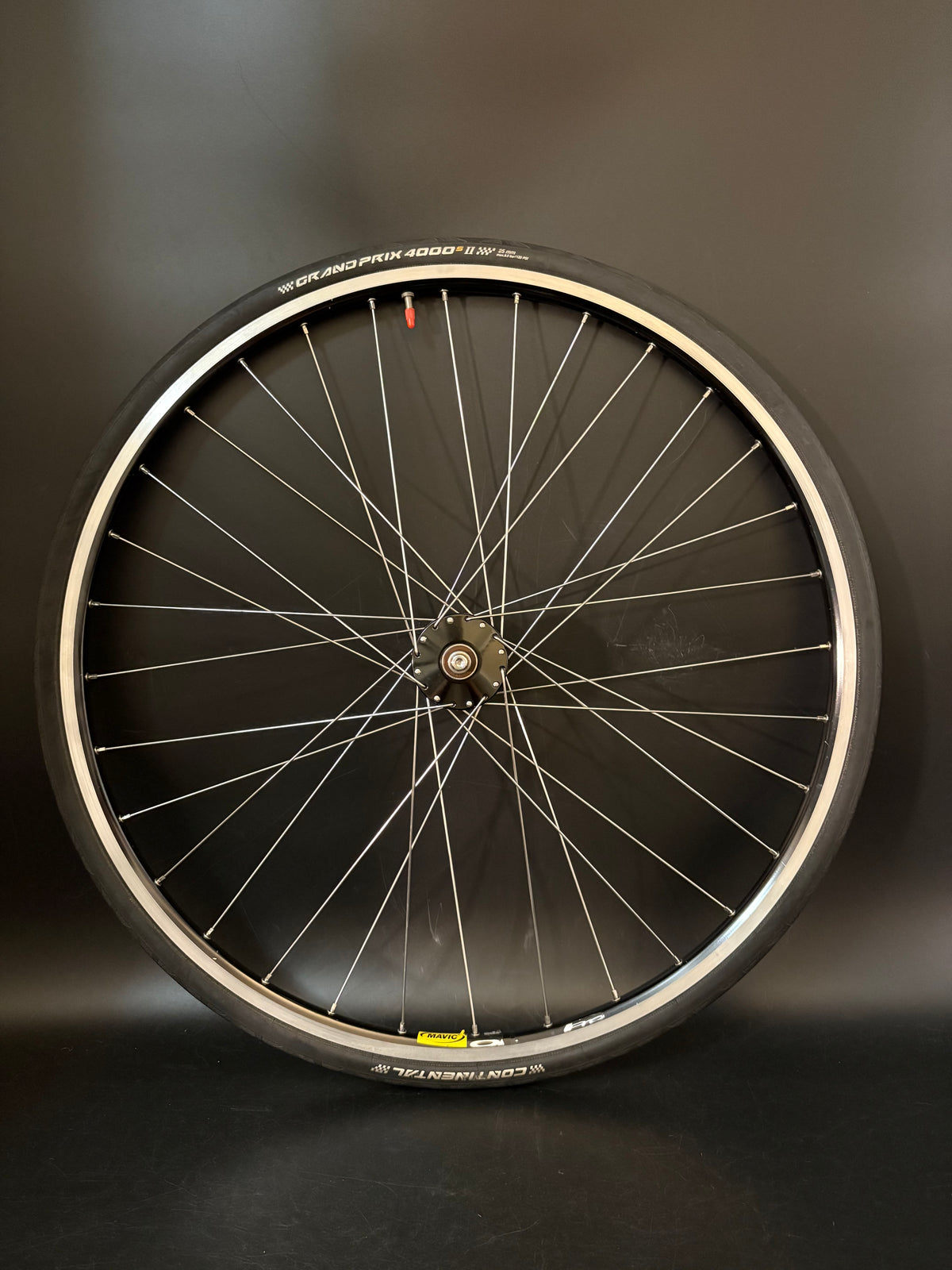 Mavic Open Pro Black / Phil Wood HF Front Wheel 32h