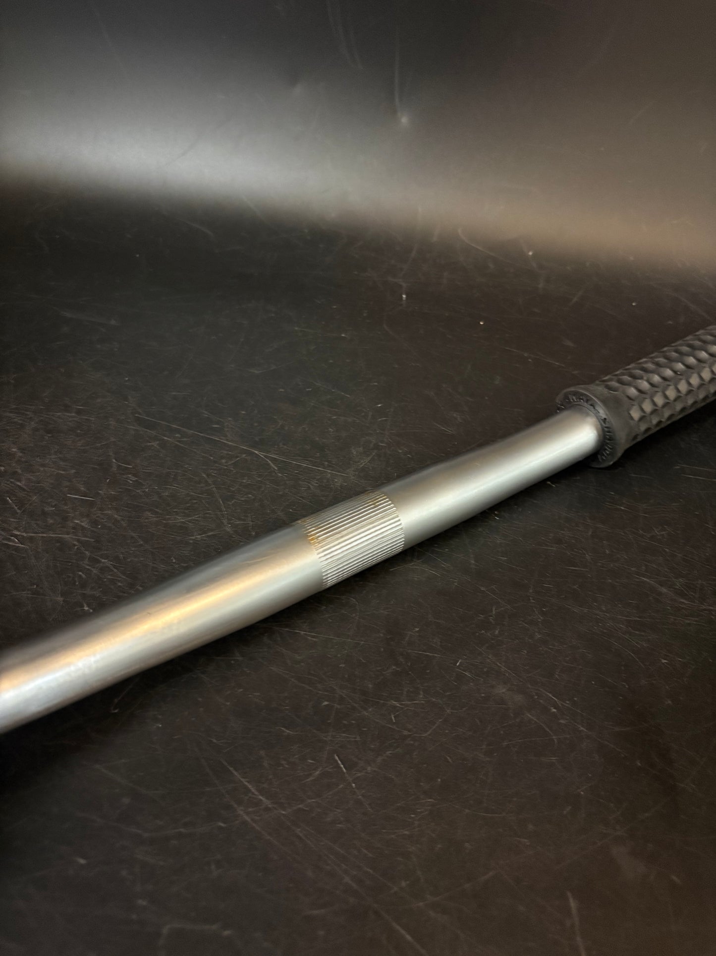 Nitto Steel Flat Handlebar Silver 560mm 25.4