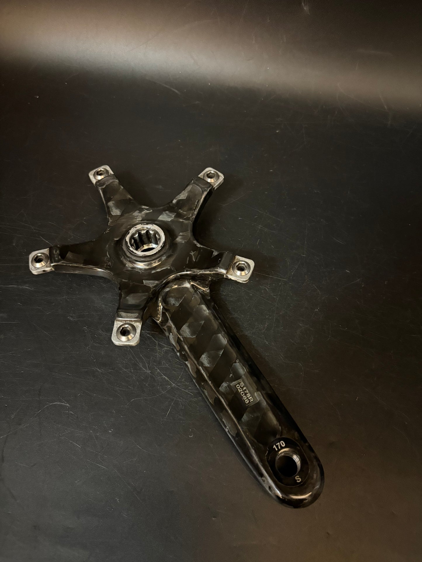 FSA Carbon Track Cranks 170mm