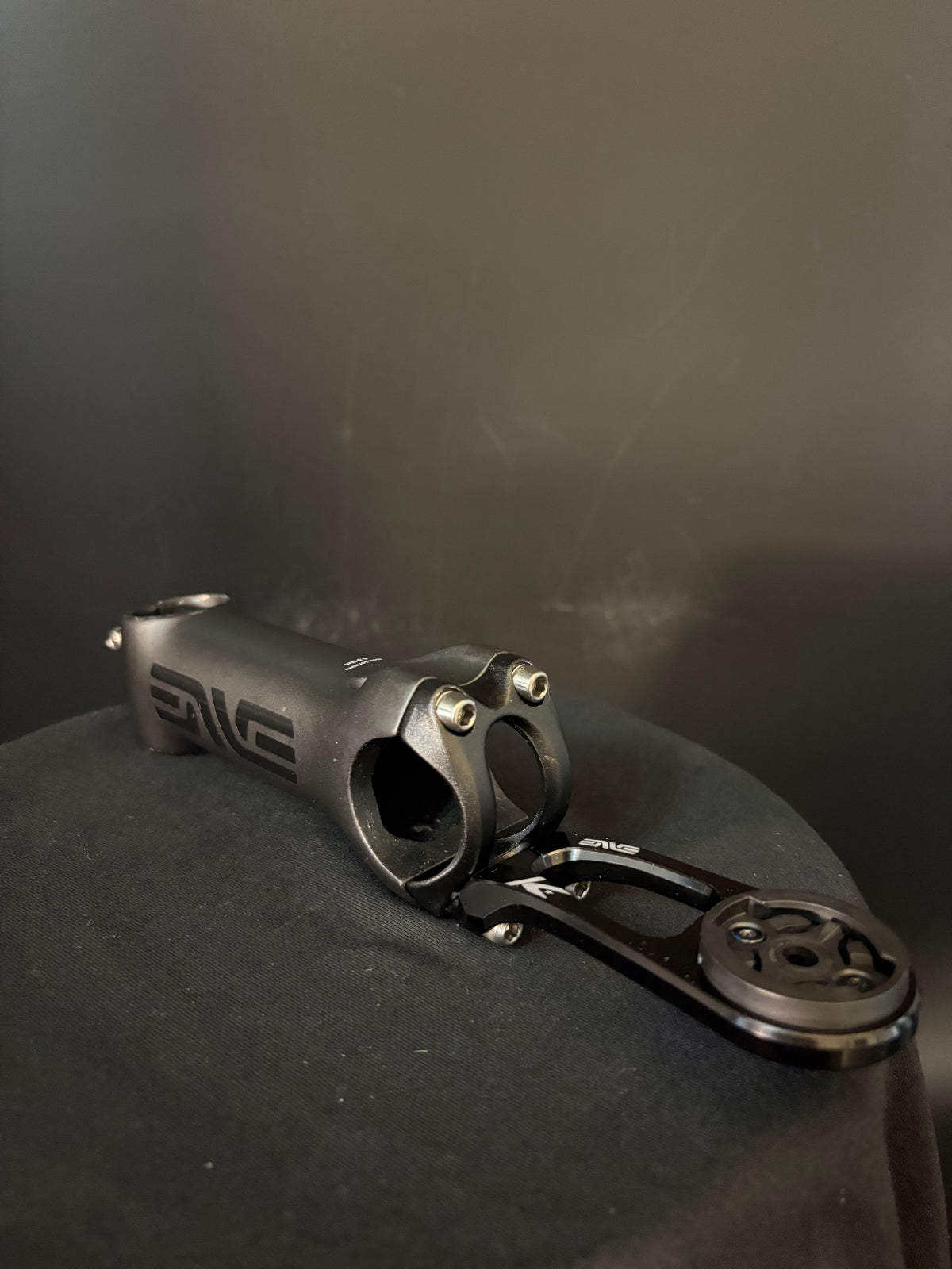 Enve Stem Carbon 120mm 31.8 6deg w/ Computer Mount