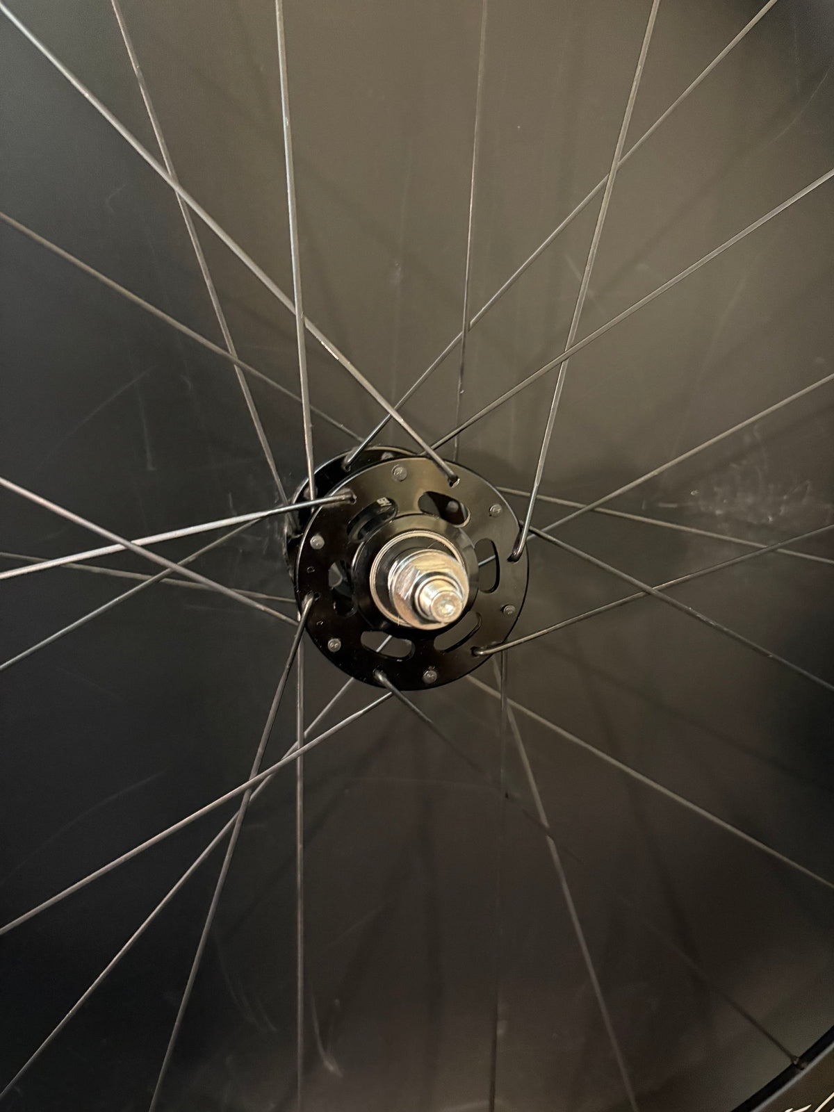 HED Ardennes Track Wheelset Black 24h