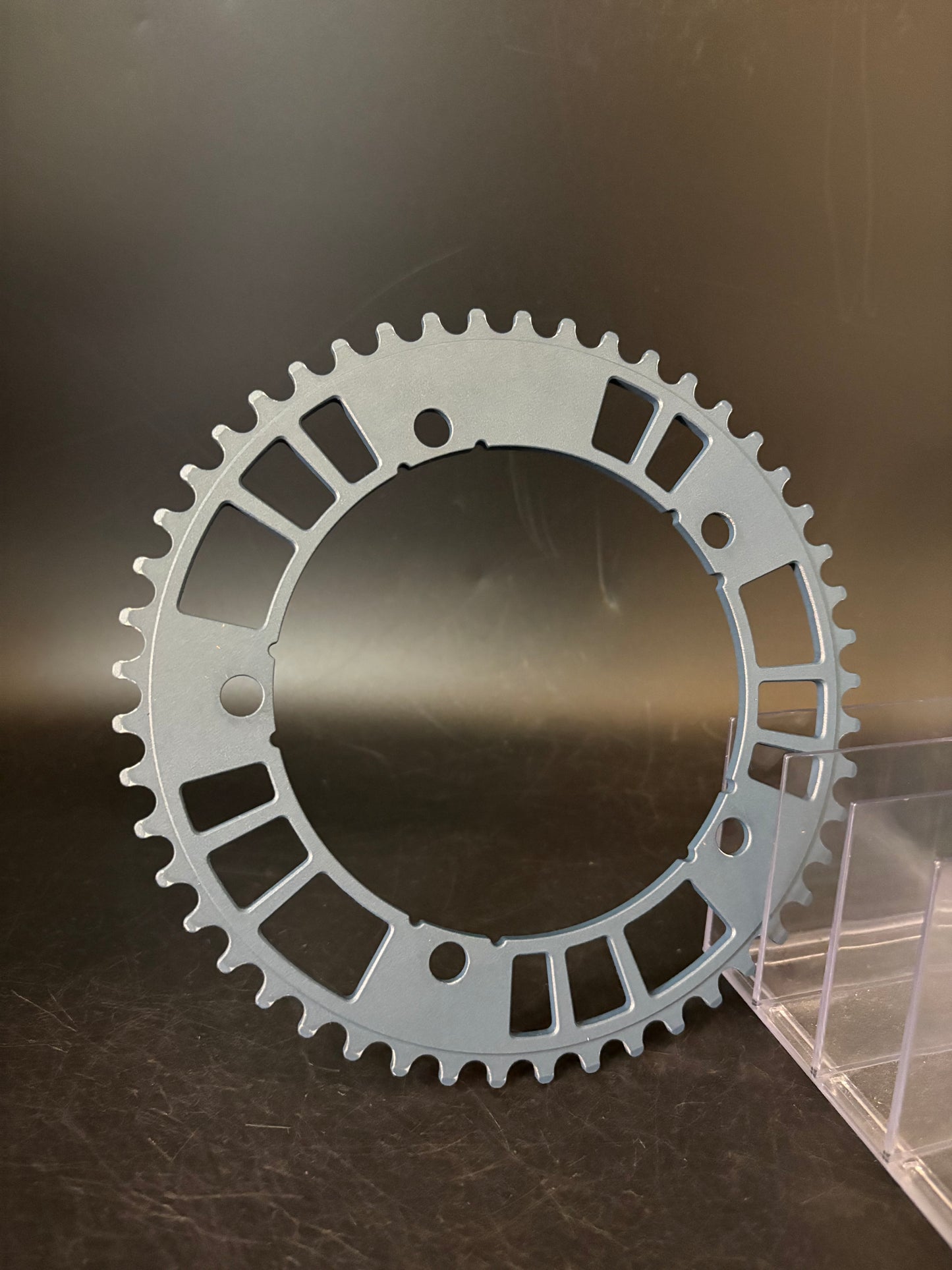 Aarn Chainring Cerakote Blue 49t