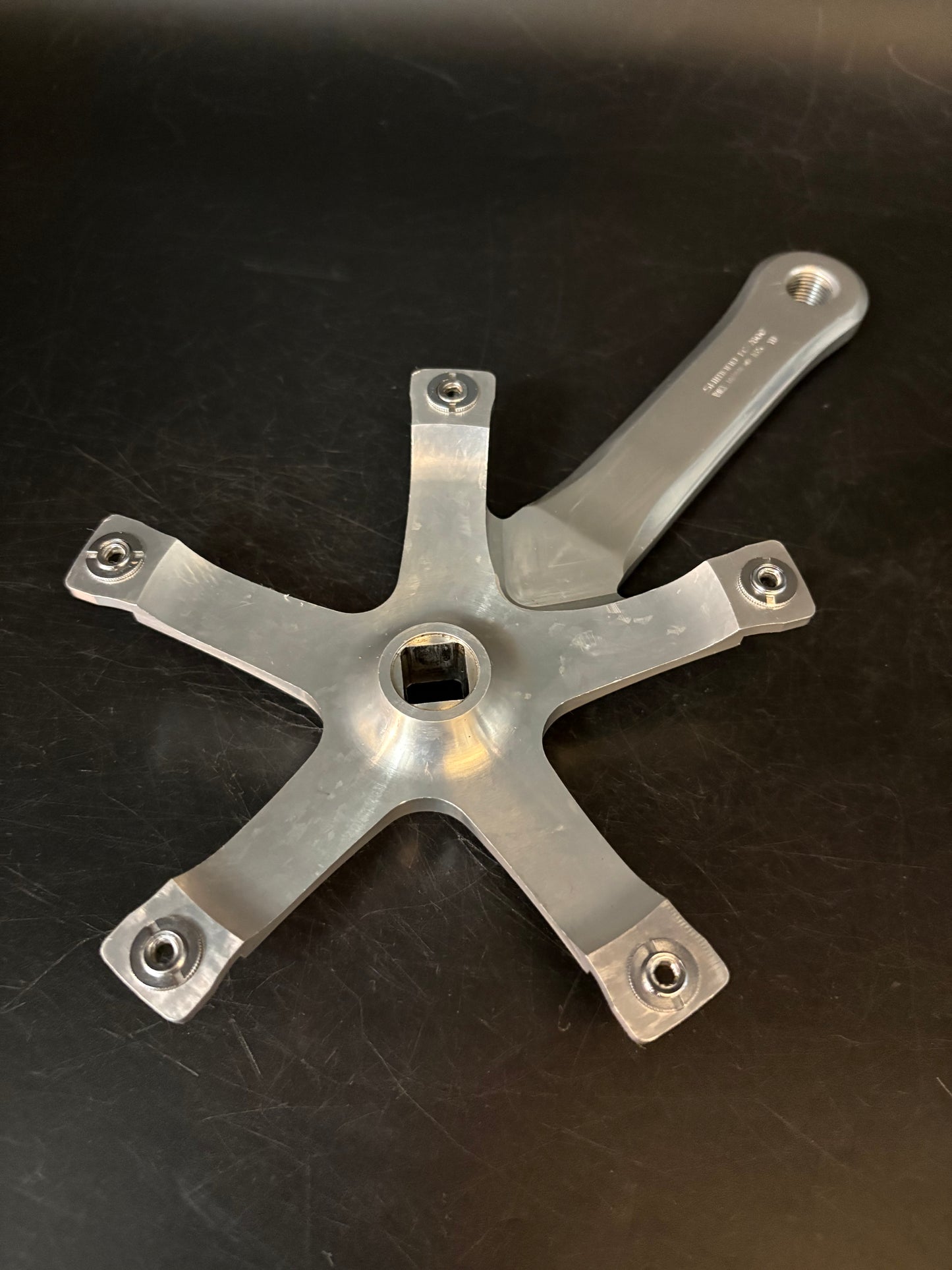 Dura Ace 7600 Cranks Silver 165mm