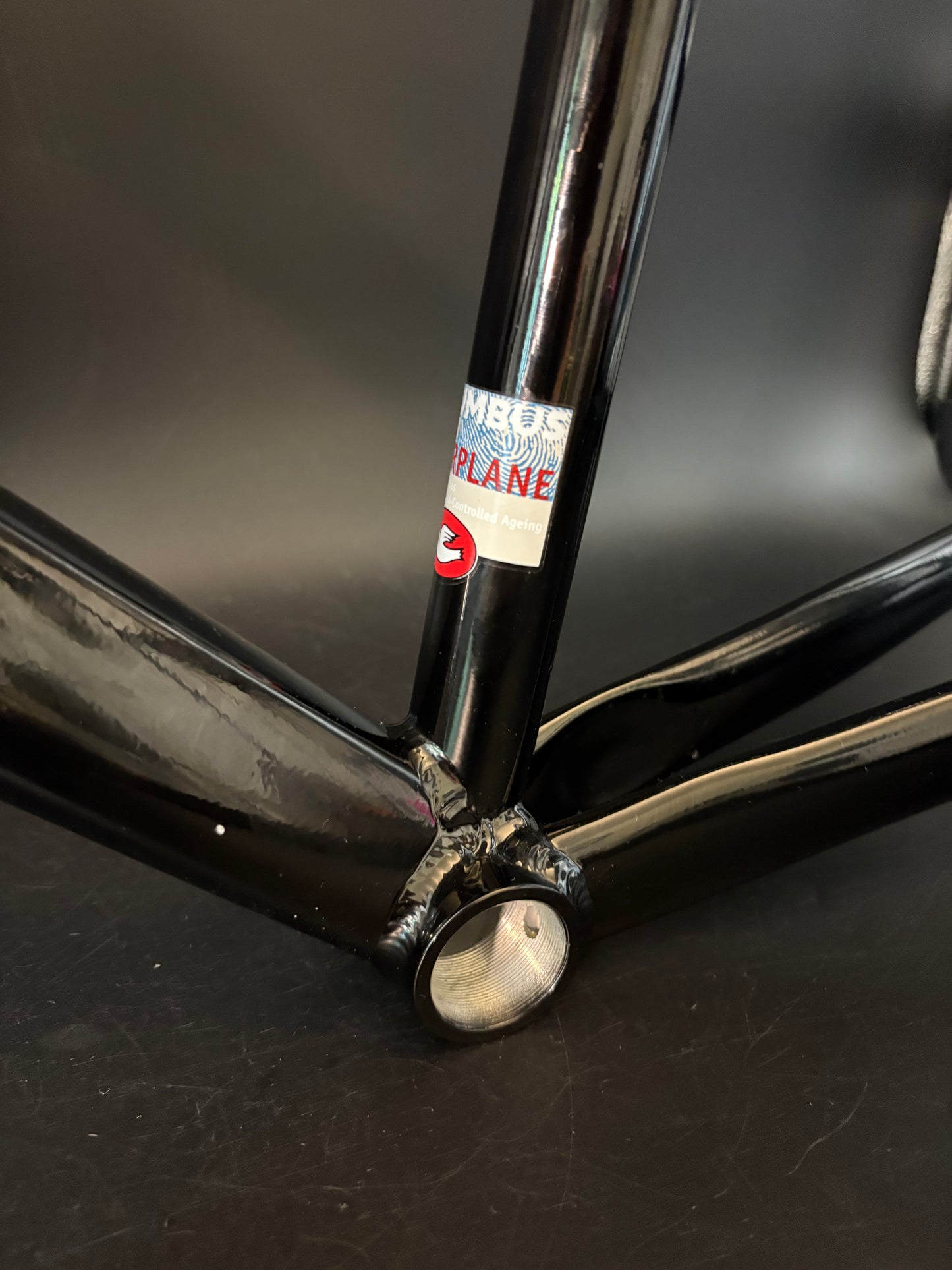 Dosnoventa Los Angeles Frameset Black Medium w/ Carbon Bars + Seatpost