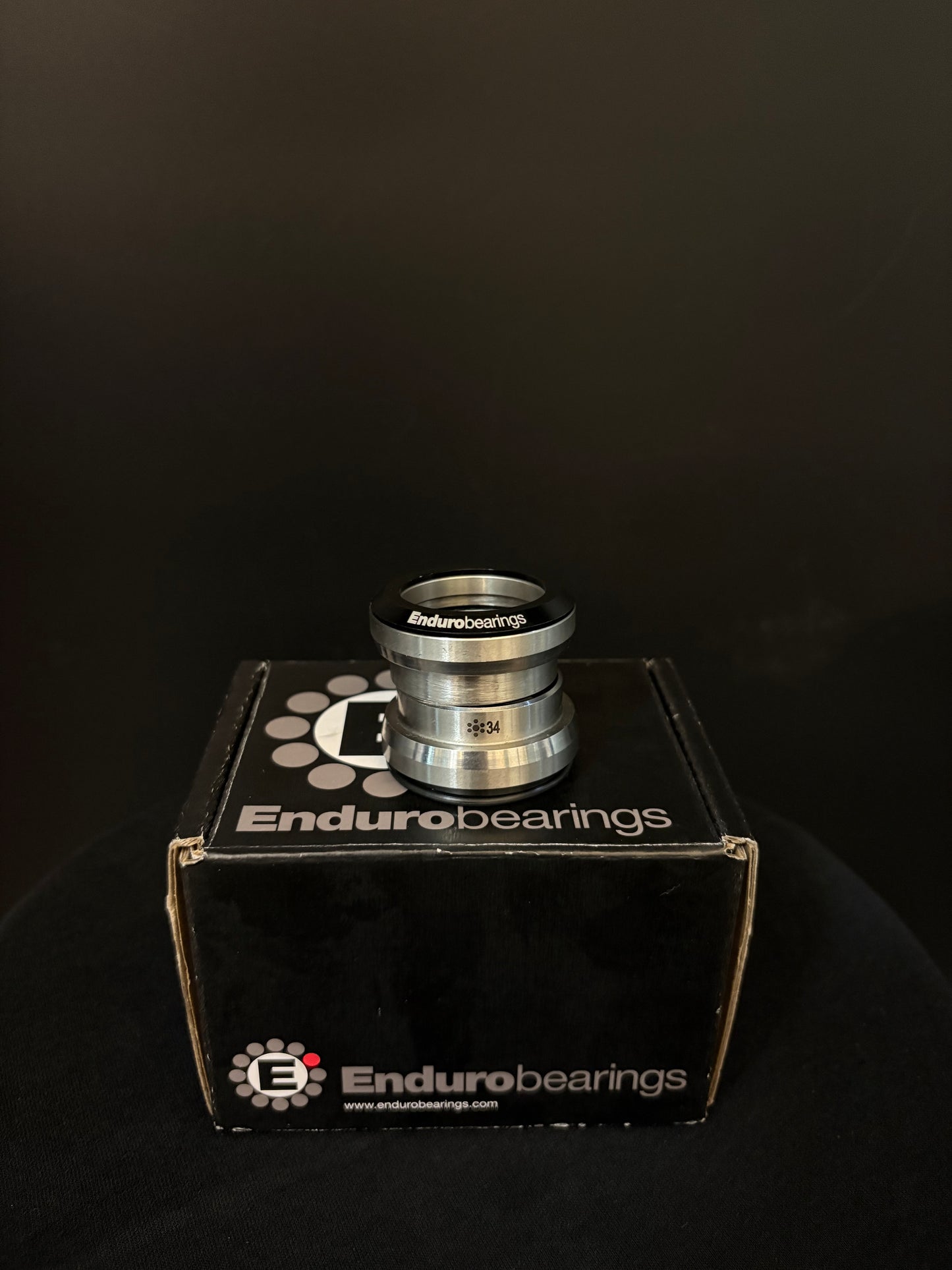 NEW Enduro Headset Silver 1 1/8”