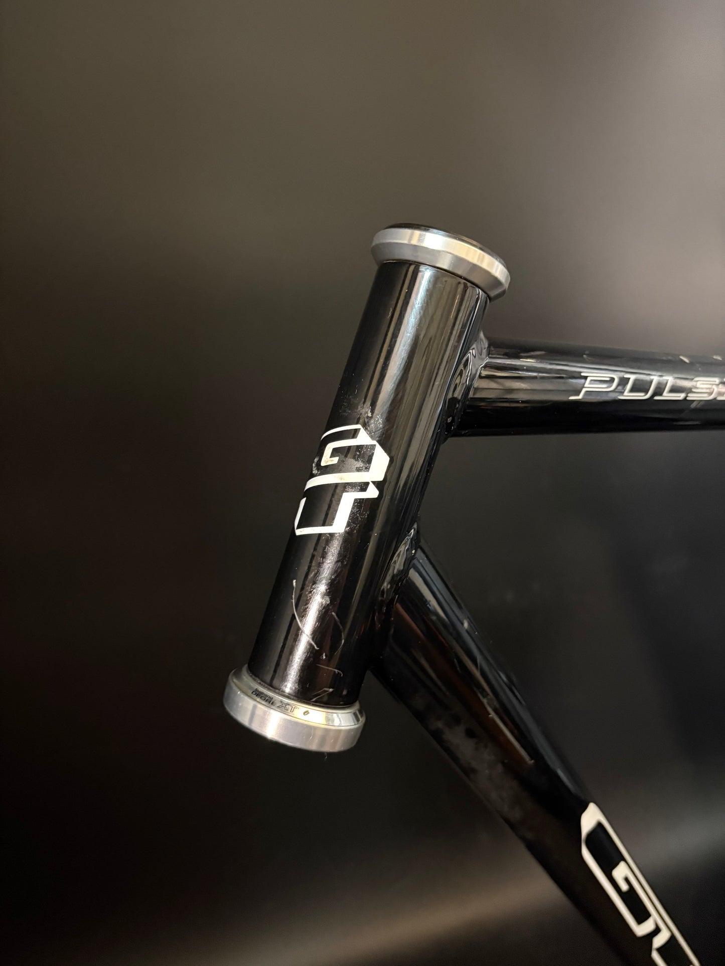 GT Pulse Kinesis Frameset Black 59cm ST c-t 56cm TT c-c
