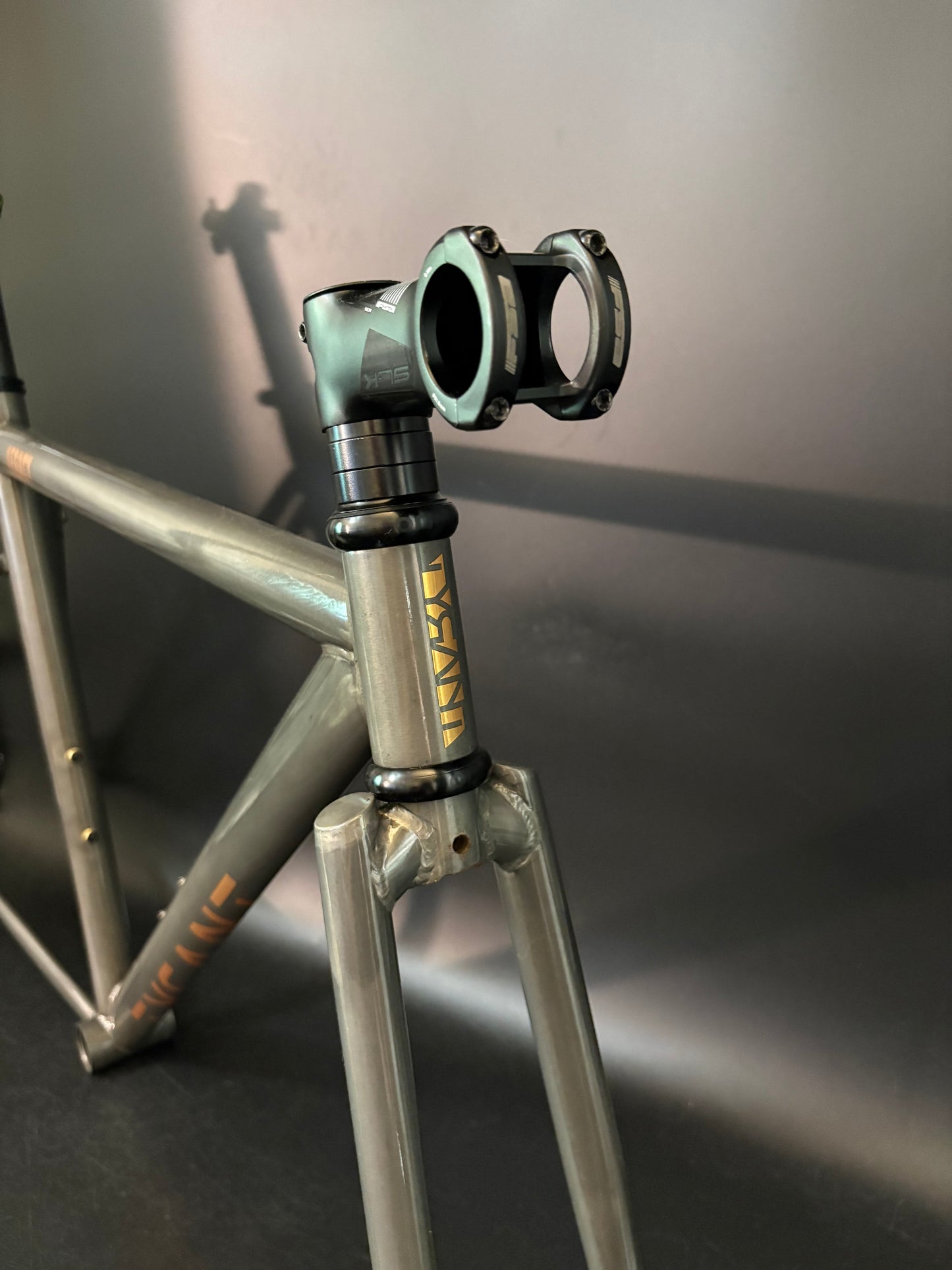 Tyrant Legacy Steel Frameset Raw 52cm S