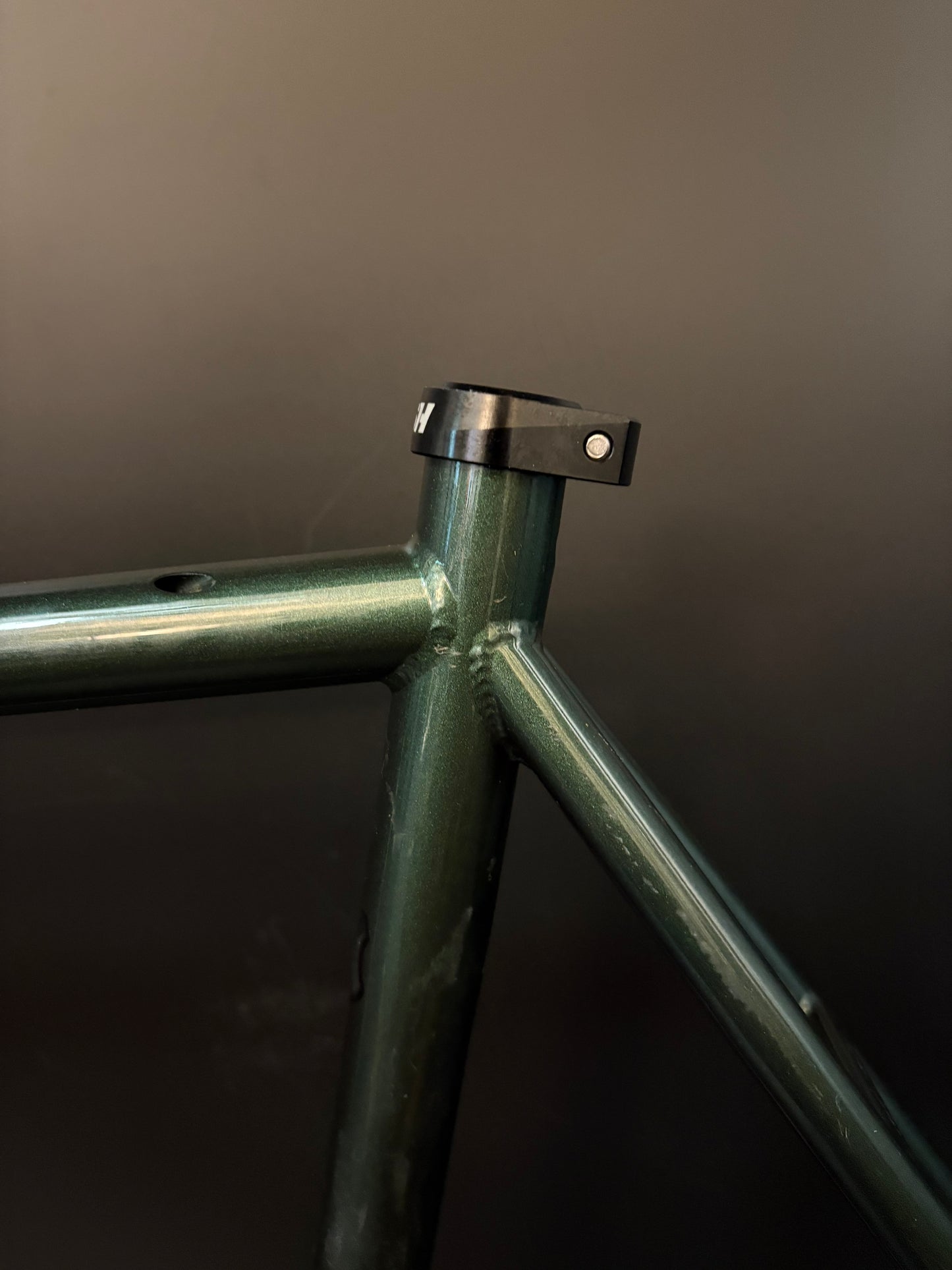 Mash Steel Frameset Green 55cm w/ Mash Rack + Camo ILE x Mash Rack Bag