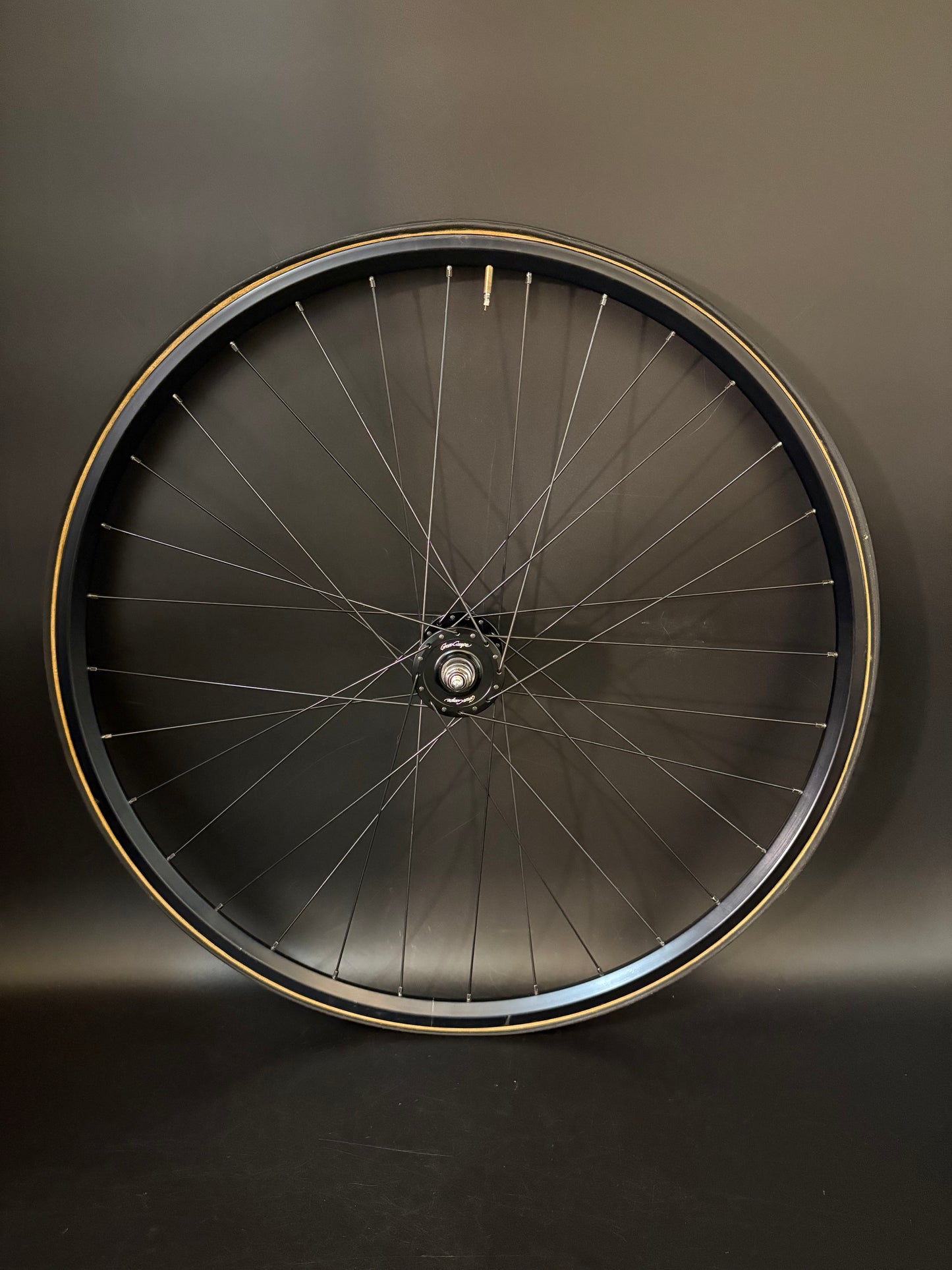 Unbranded Tubular Rims Black / Gran Compe HF Wheelset 32h