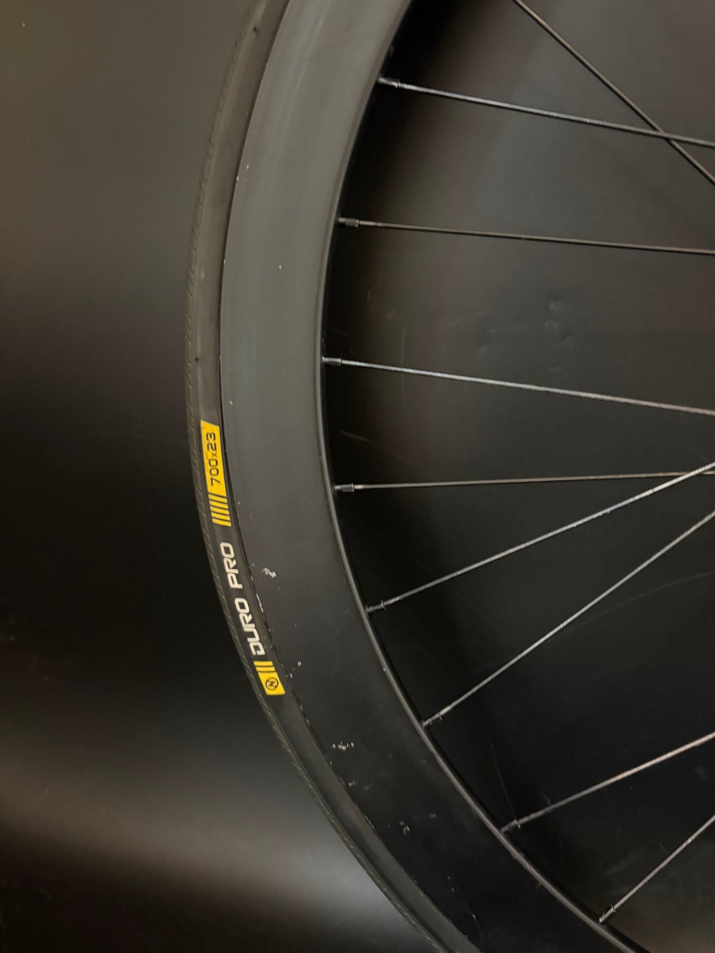 Velocity B43 Black / Phil Wood Front Wheel 32h