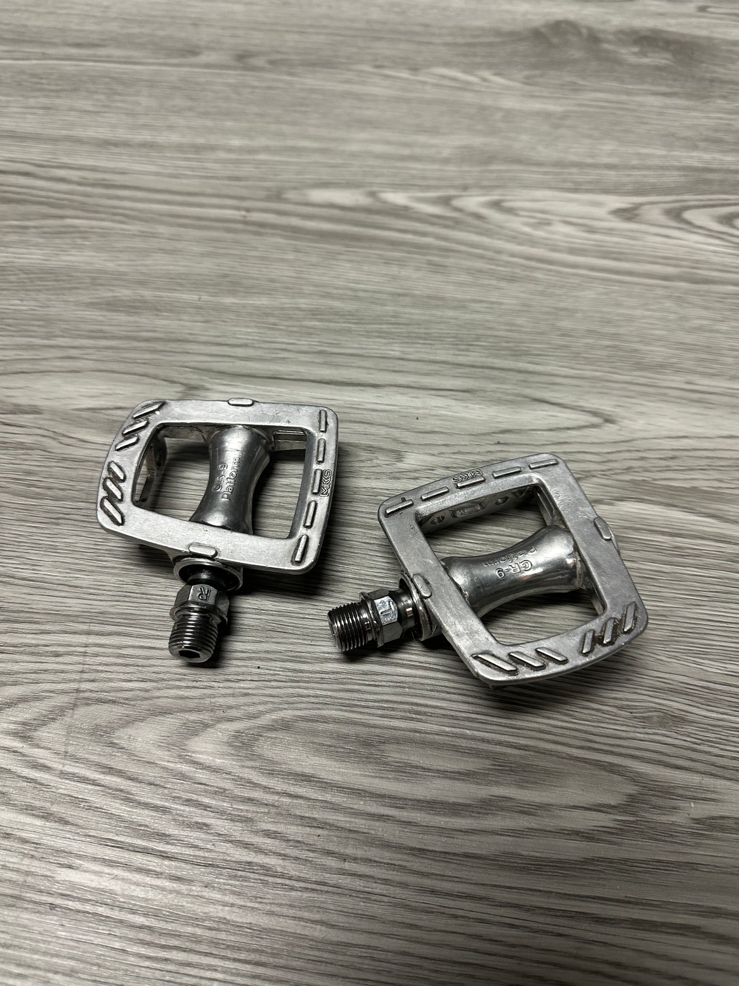 MKS GR9 Platform Pedals Silver