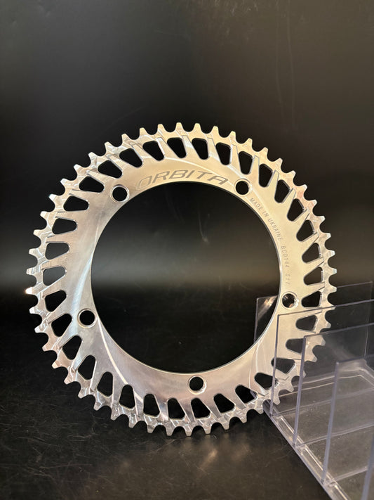 NEW Orbita Turbine Chainring Silver 51t