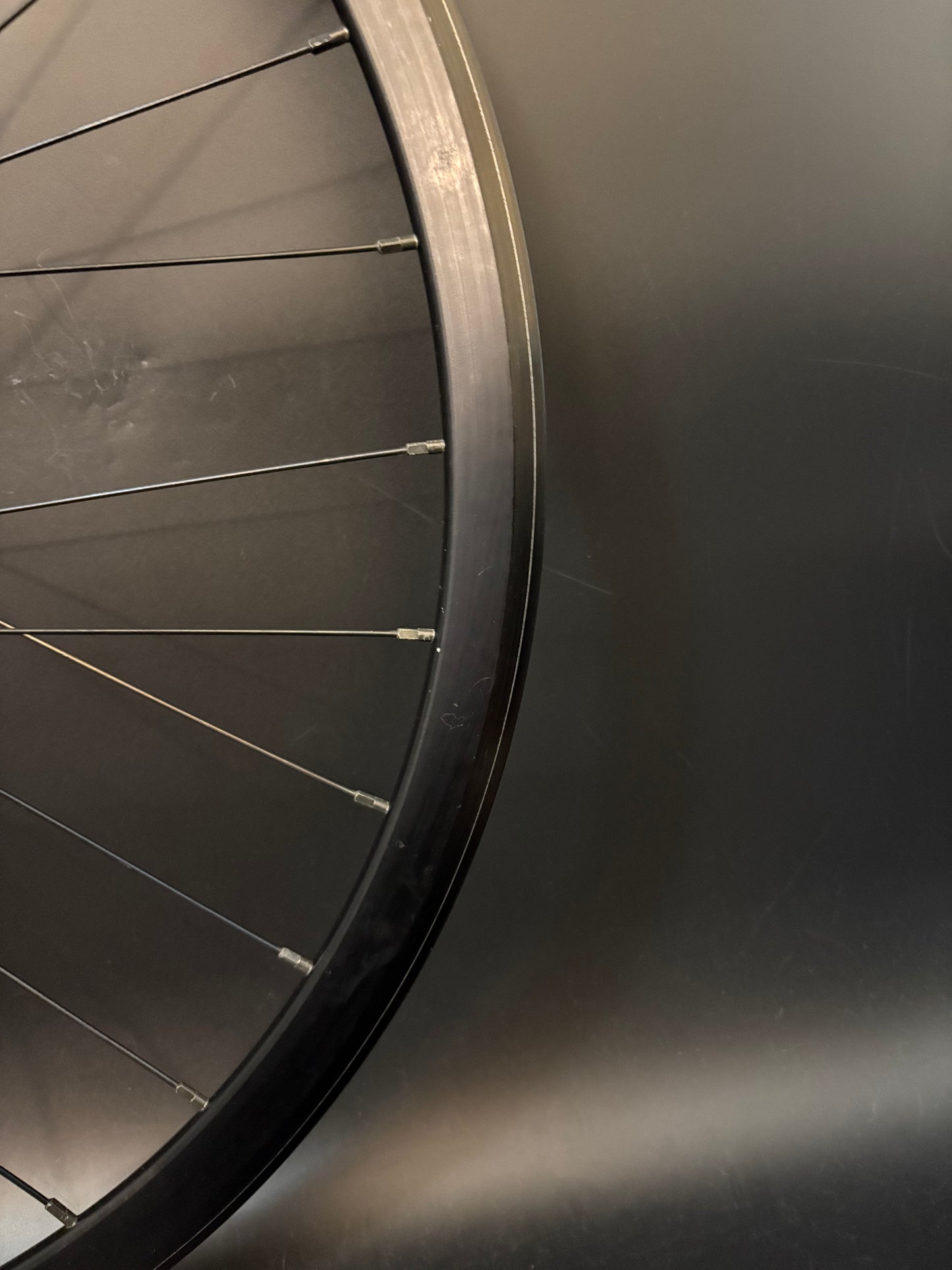 Velocity Deep V Black / Dura Ace HF 7600 Wheelset 32h