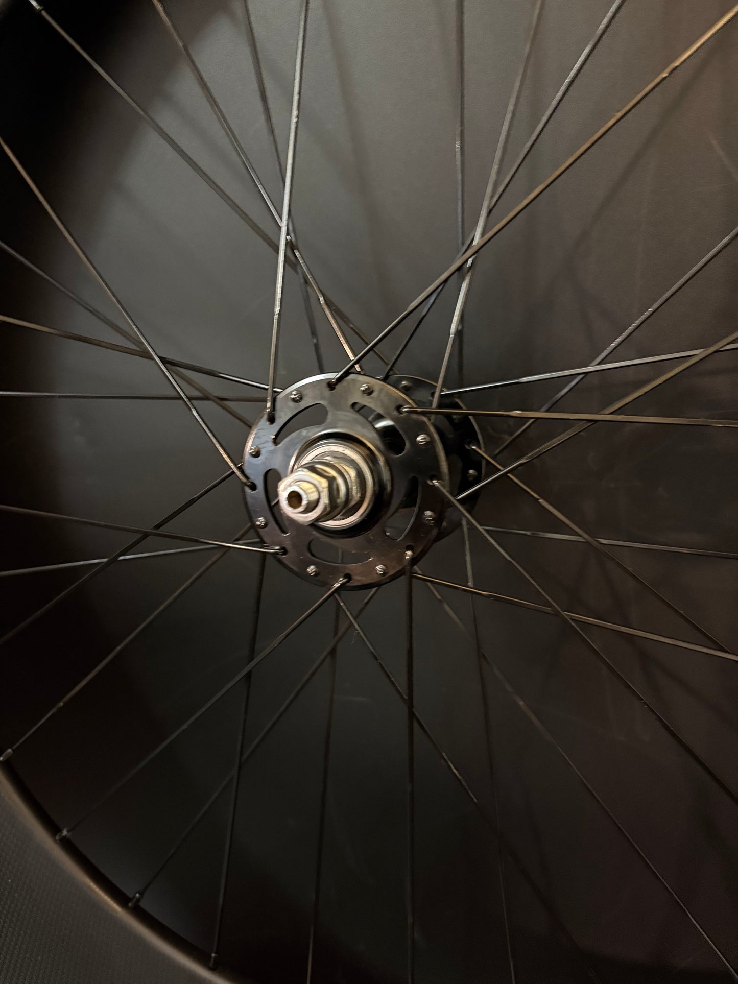 Unbranded 90mm Carbon Clincher / Novatec Wheelset 32h