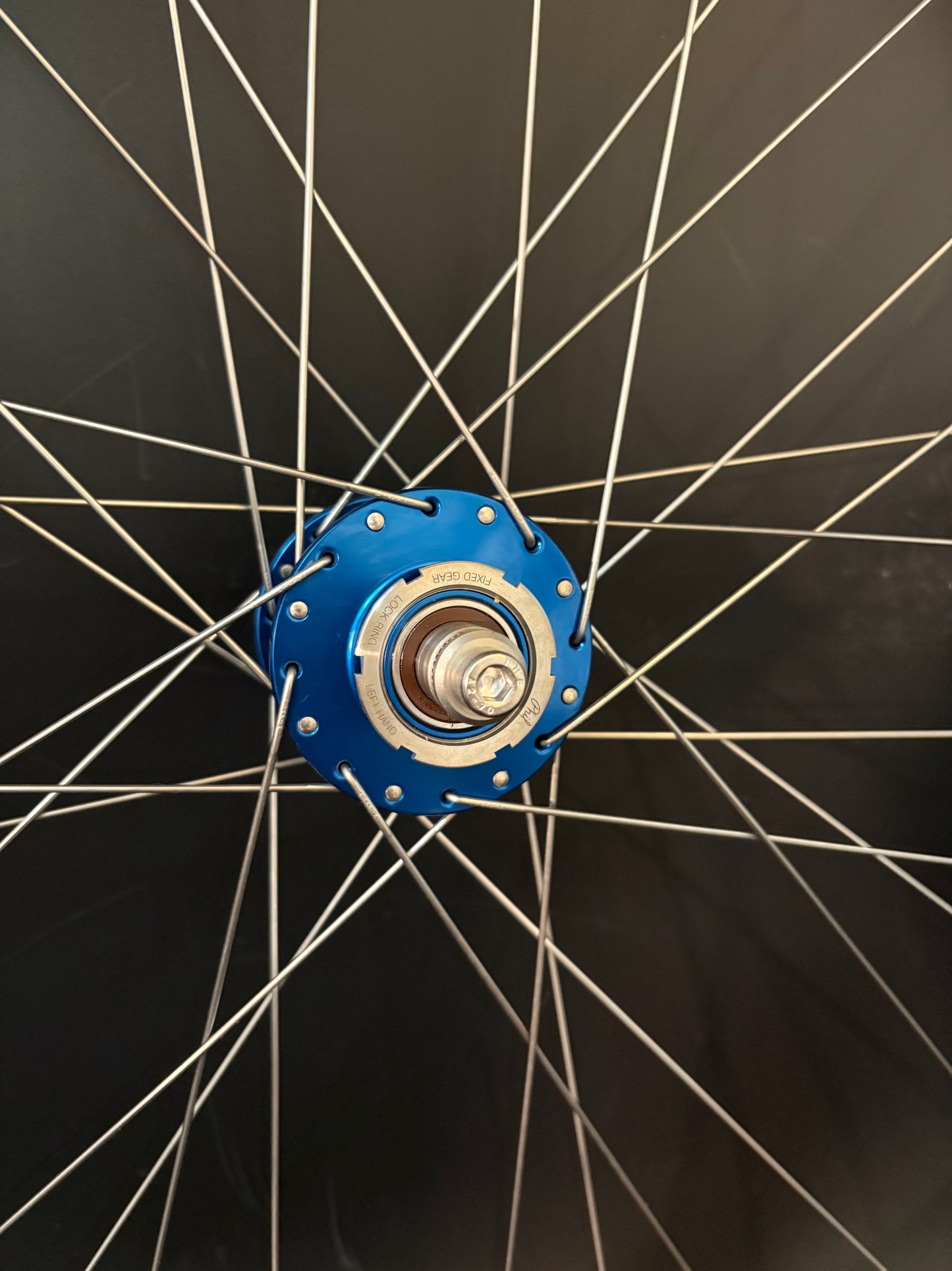 H Plus Son Archetype Grey / Phil Wood HF Blue Wheelset 32h
