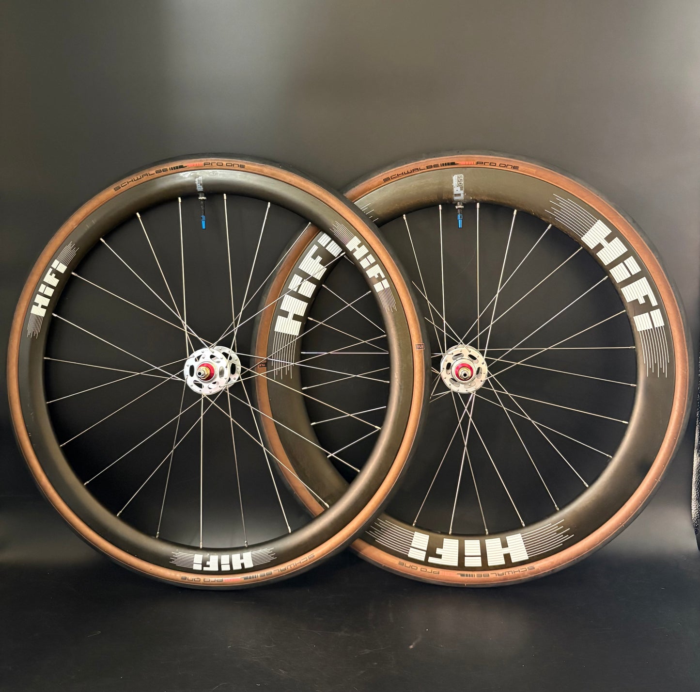 HiFi EP38 + LP55 Carbon Clincher Wheelset 24/28h