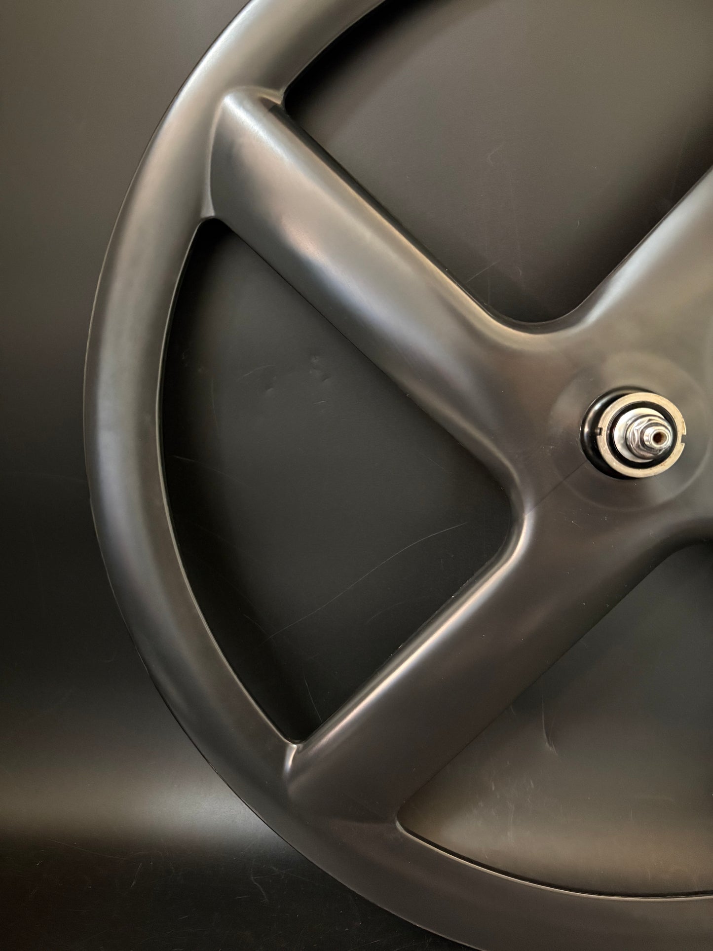 NEW Unbranded Clincher 4 Spoke Rear Wheel Carbon