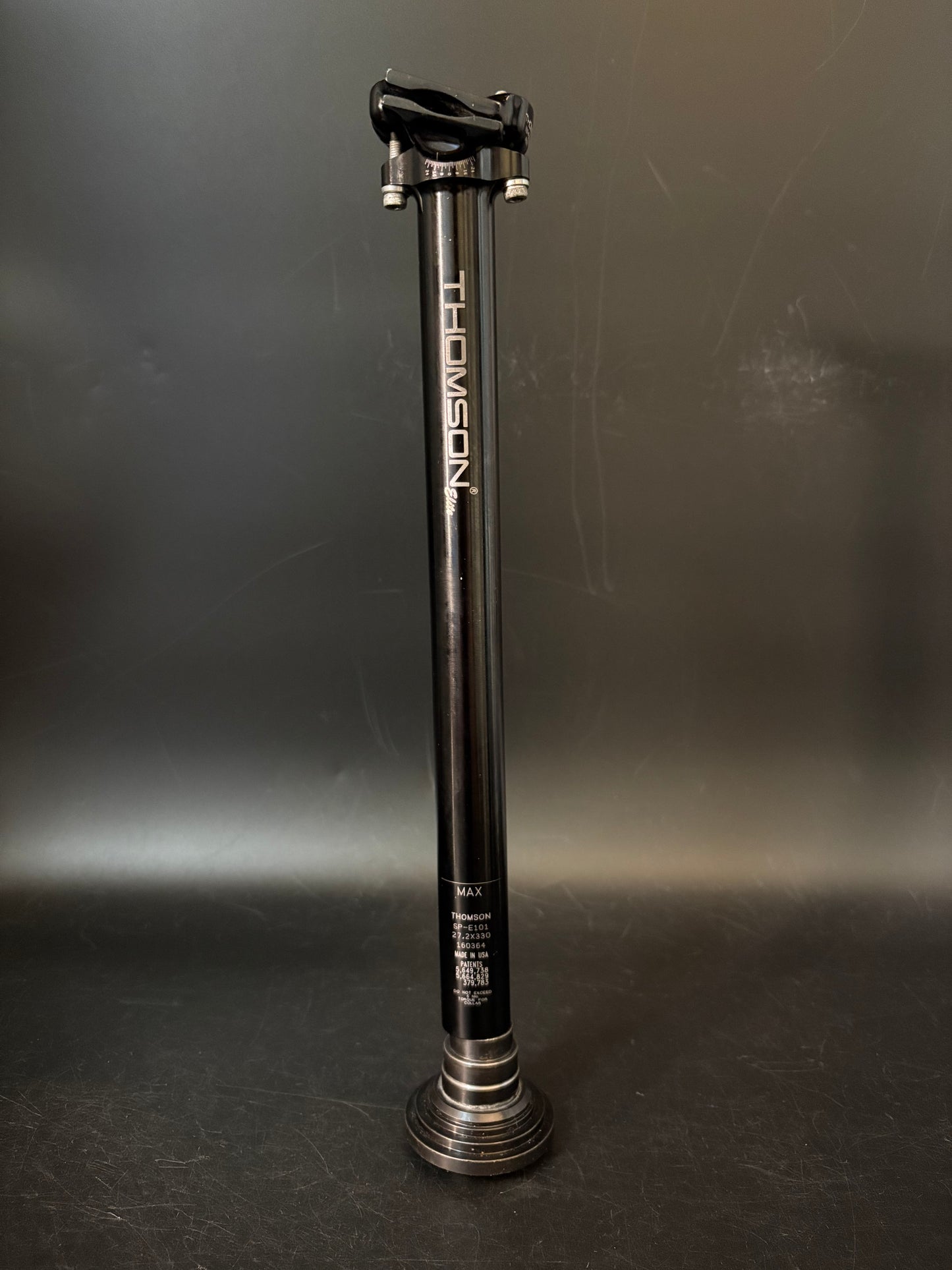 Thomson Elite Seatpost Black 27.2 330mm