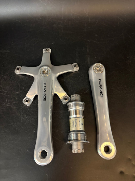 Dura Ace 7710 Cranks Silver 165mm