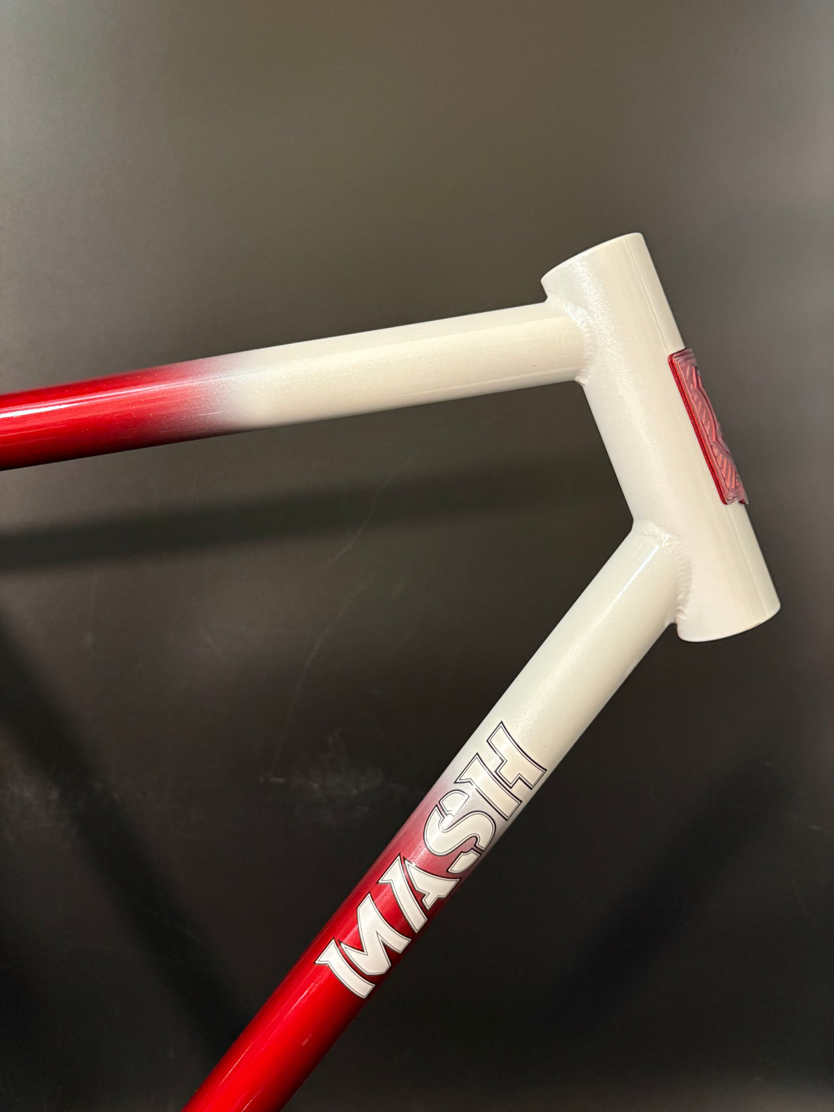 NEW Mash Steel Frameset Red / White Large 57cm