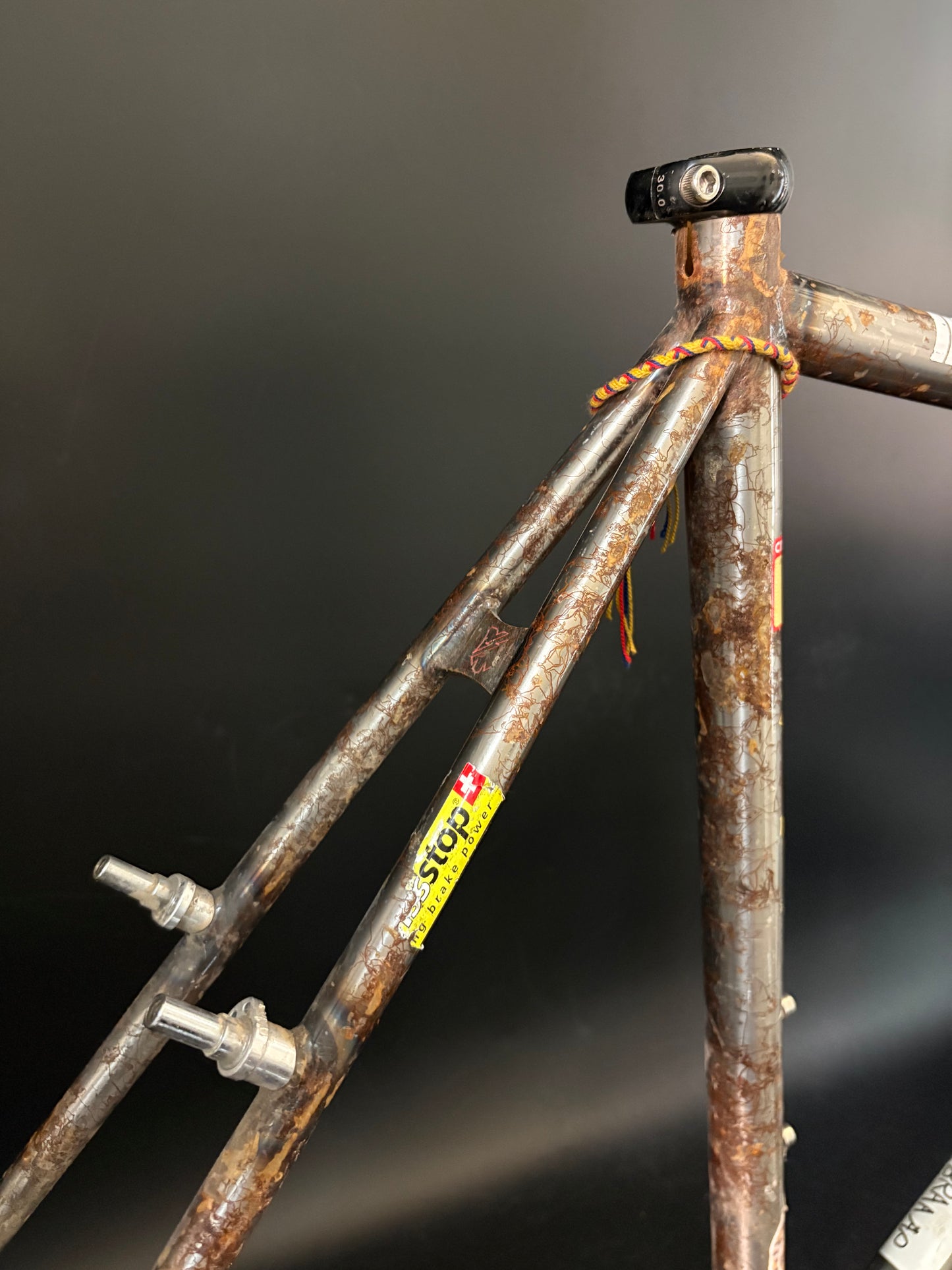 Chas’ Cinelli Mash Work Frameset Raw Prototype #2 55cm