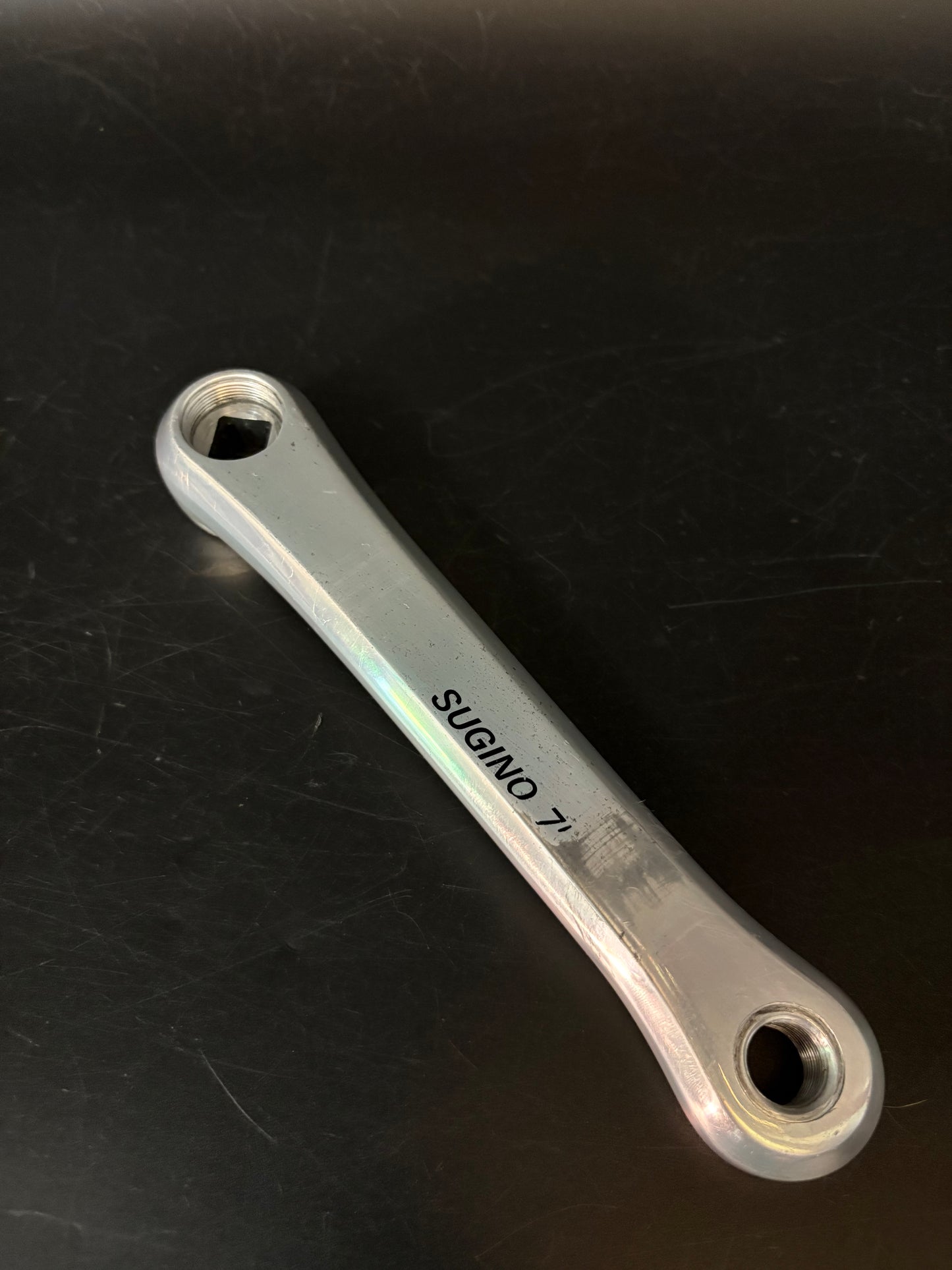 Sugino 75 Crankset Silver 165mm 49t