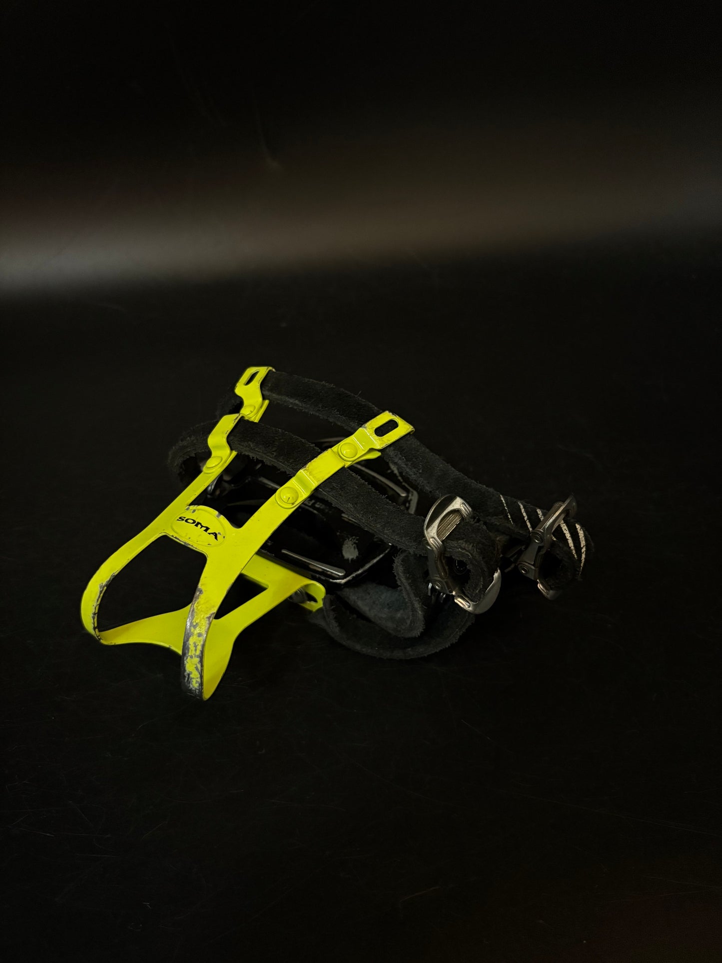 MKS Urban Platform Black / Cadence Double Straps Pedal Setup