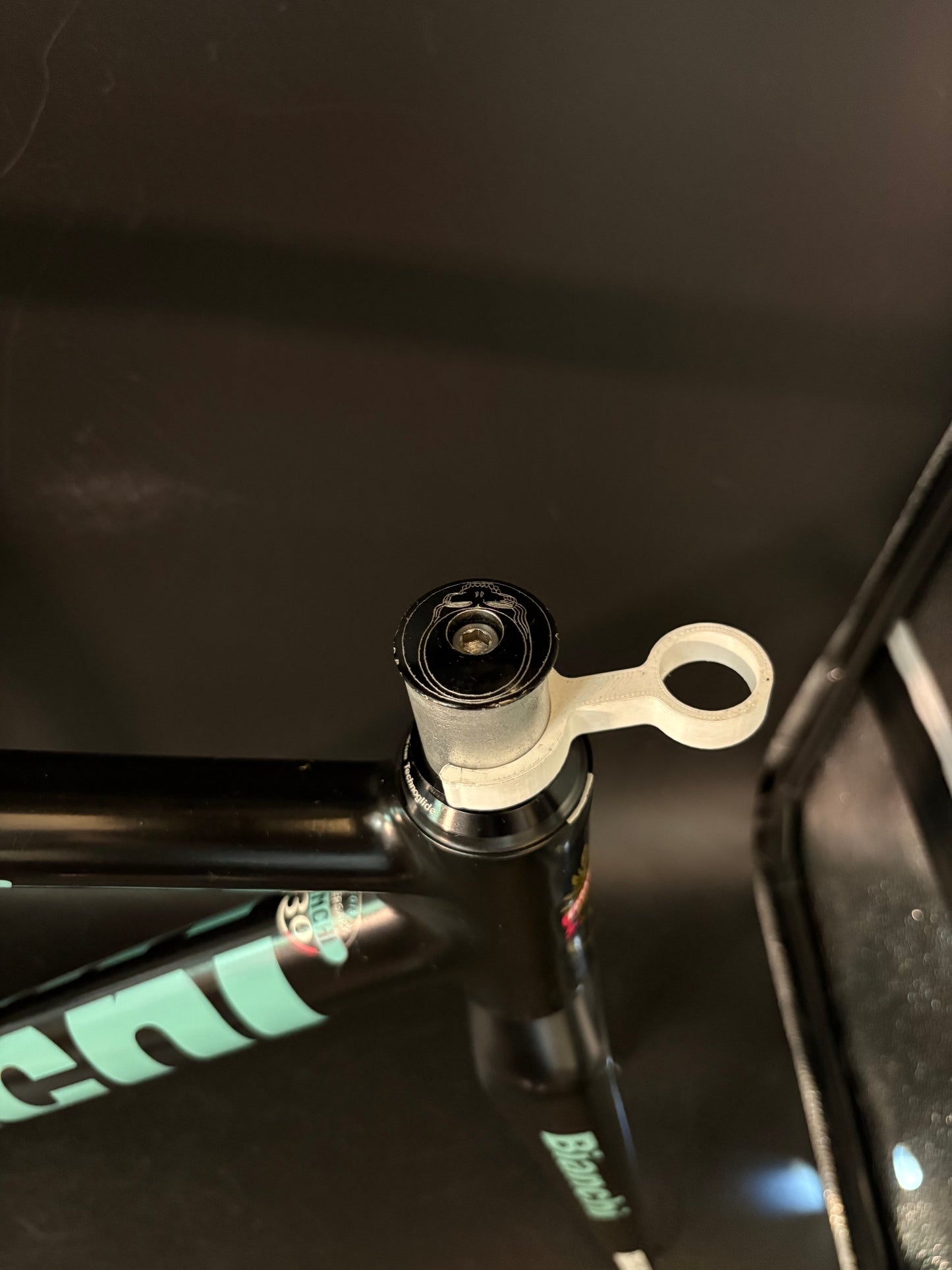Bianchi Super Pista Frameset Black/Celeste 53cm