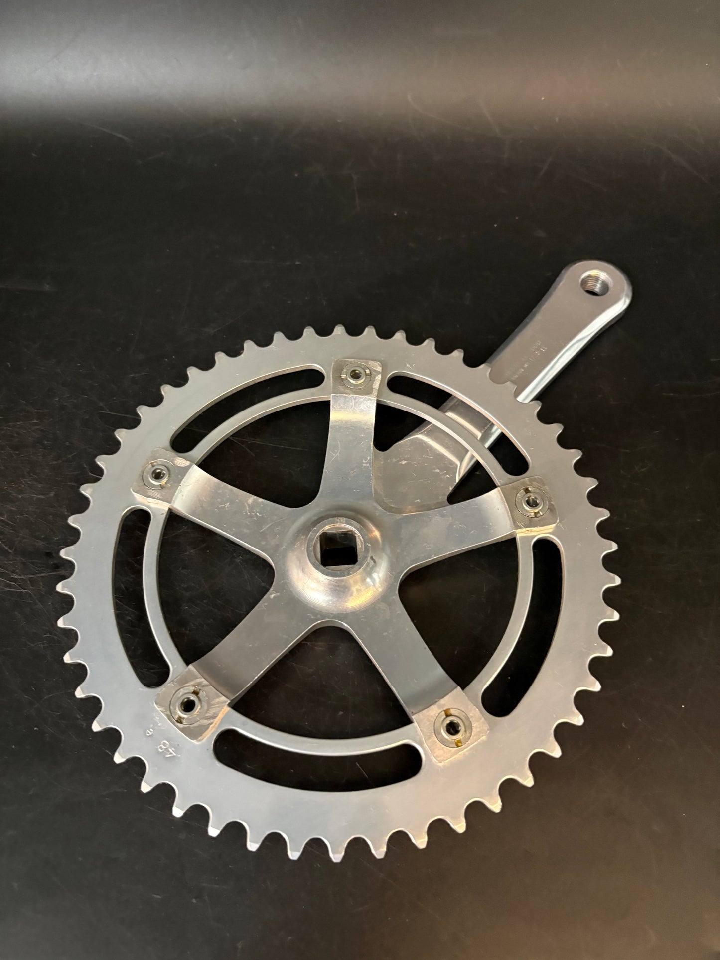 Dura Ace 7600 Crankset Silver 172.5mm 48t