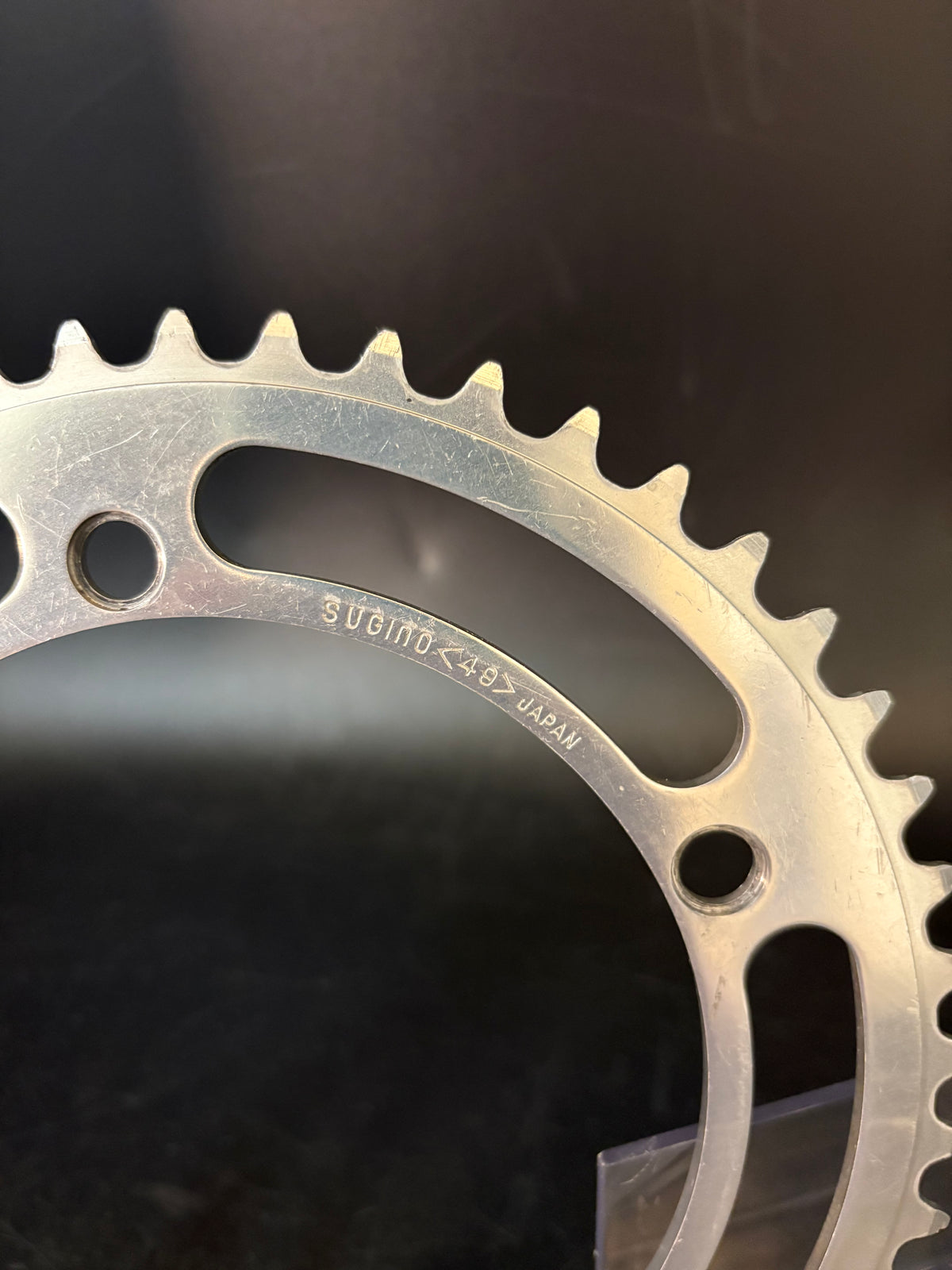 Sugino Mighty Competition Chainring Silver 49t