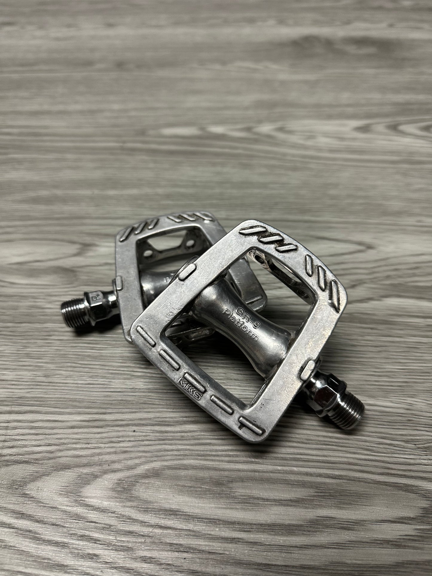 MKS GR9 Platform Pedals Silver