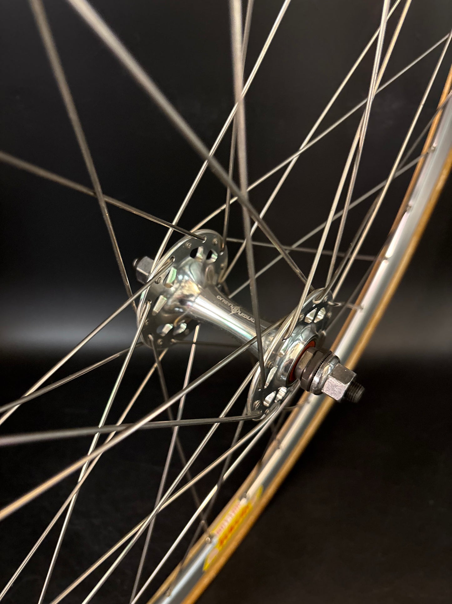 Velocity Deep V / Origin 8 Front Wheel Silver 32h
