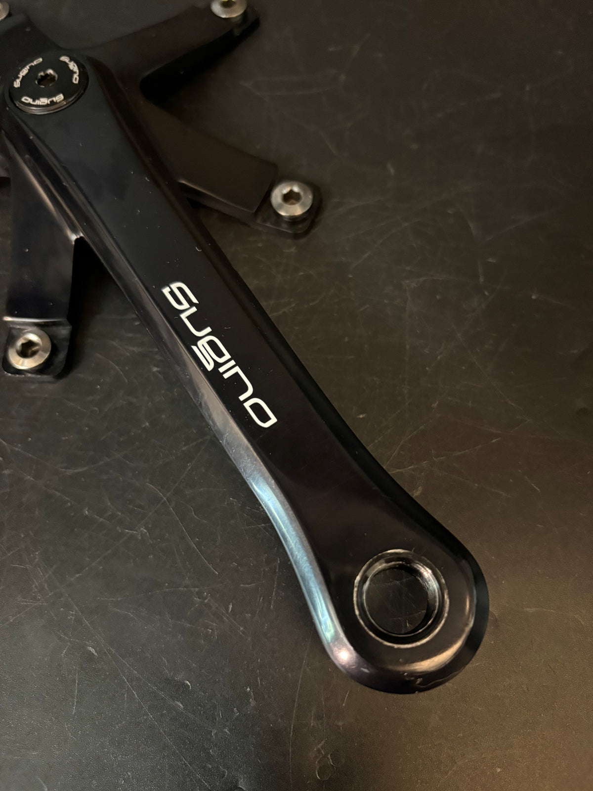 Sugino 75 Cranks Black 165mm