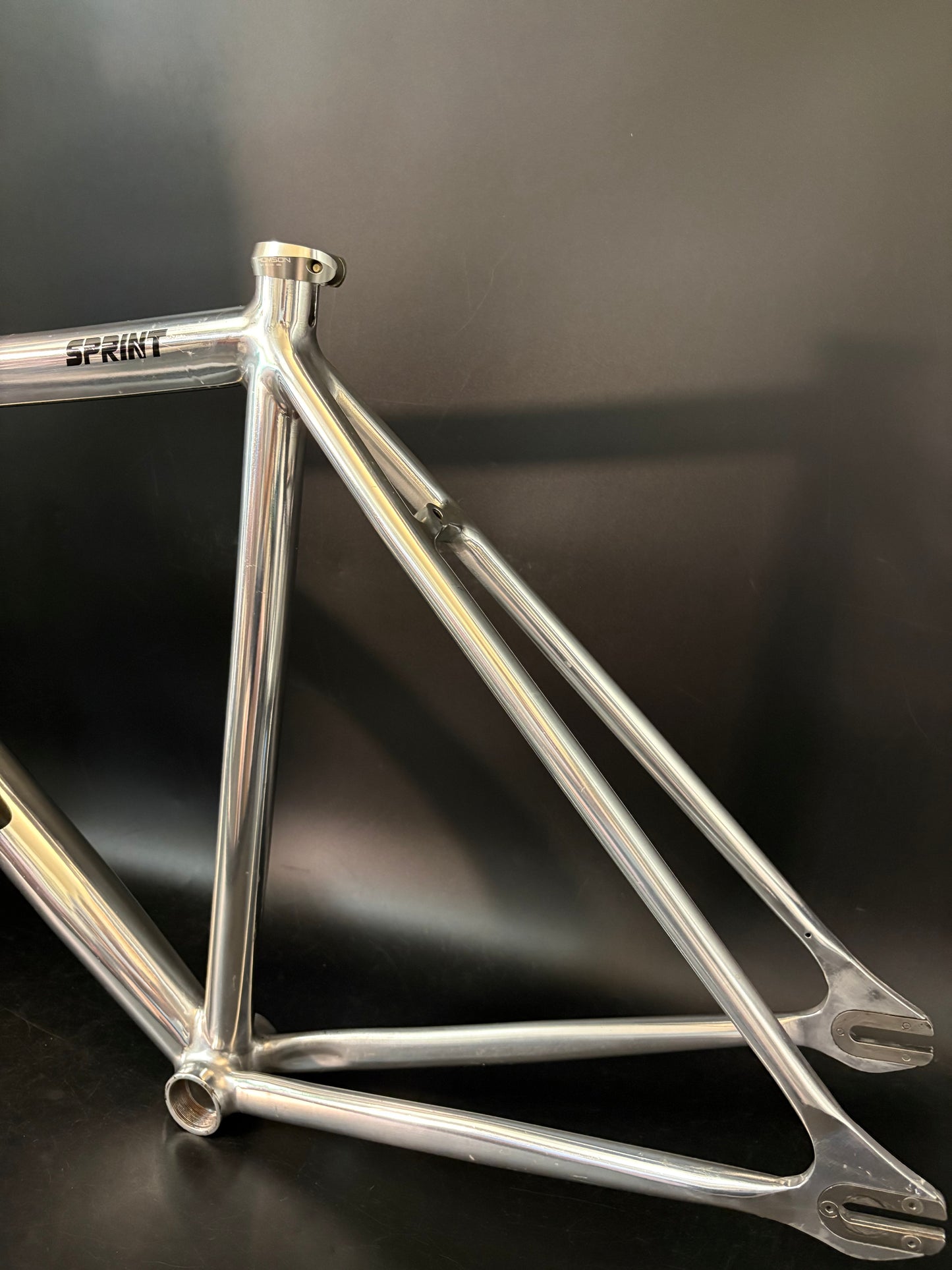 Superb Sprint Frameset Chrome 50cm ST 51cm TT