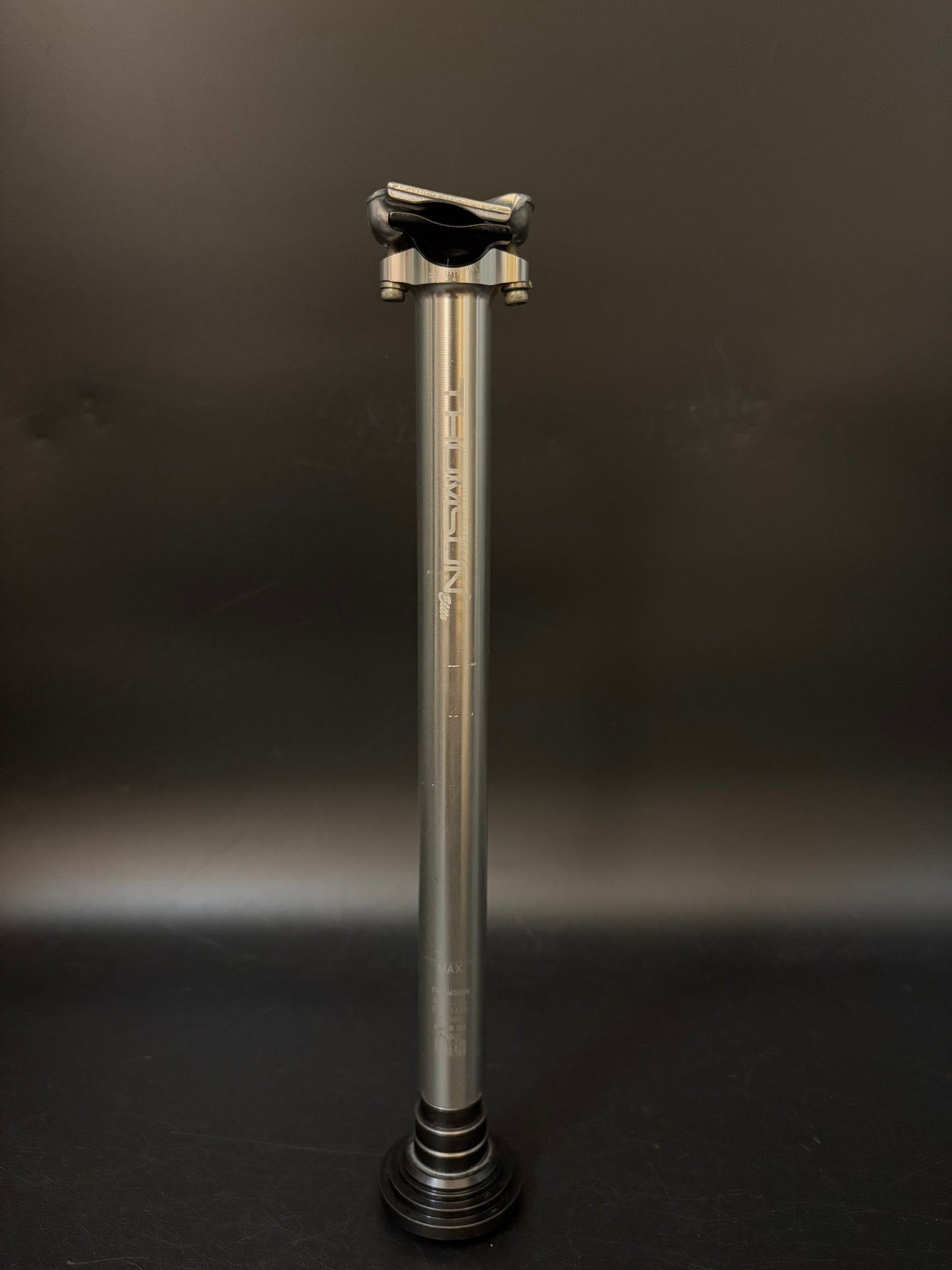 Thomson Elite Seatpost Silver/Black 27.2 330mm