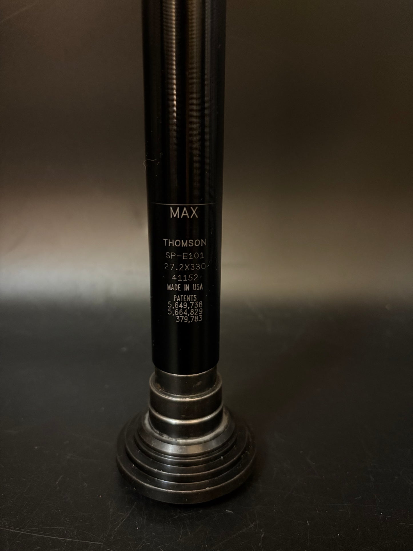 Thomson Elite Seatpost Black 27.2 330mm