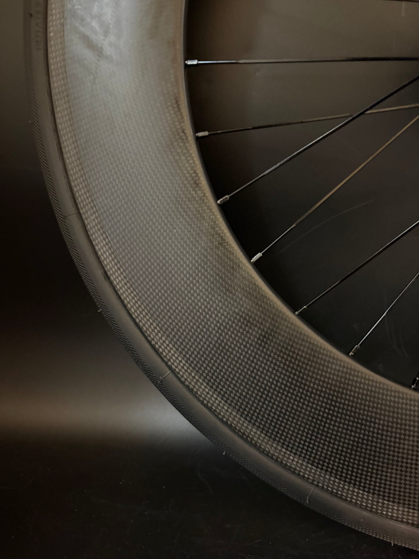 Unbranded 90mm Carbon Clincher / Novatec Wheelset 32h