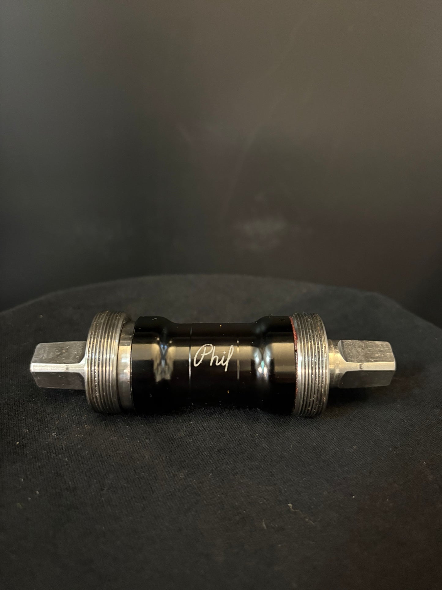 Phil Wood Square Taper Bottom Bracket Black 119mm JIS